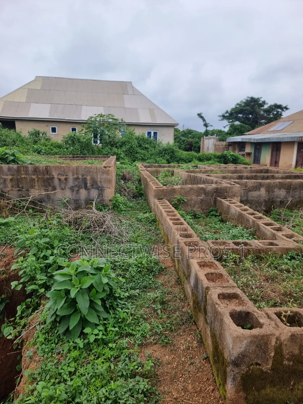 A Plot of Land With a Foundation of 2 and 3 Bedrooms in Ibadan