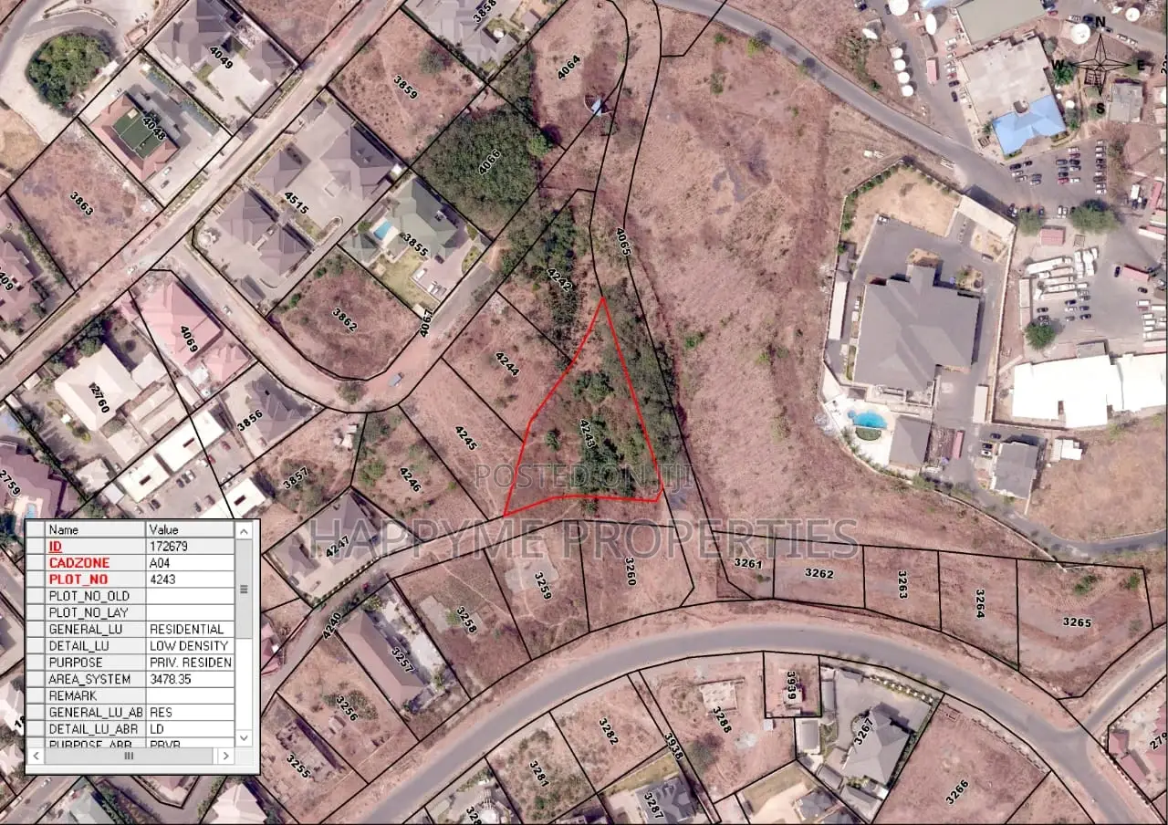 3,400 SQM Land for Sell in Asokoro, Abuja in Asokoro