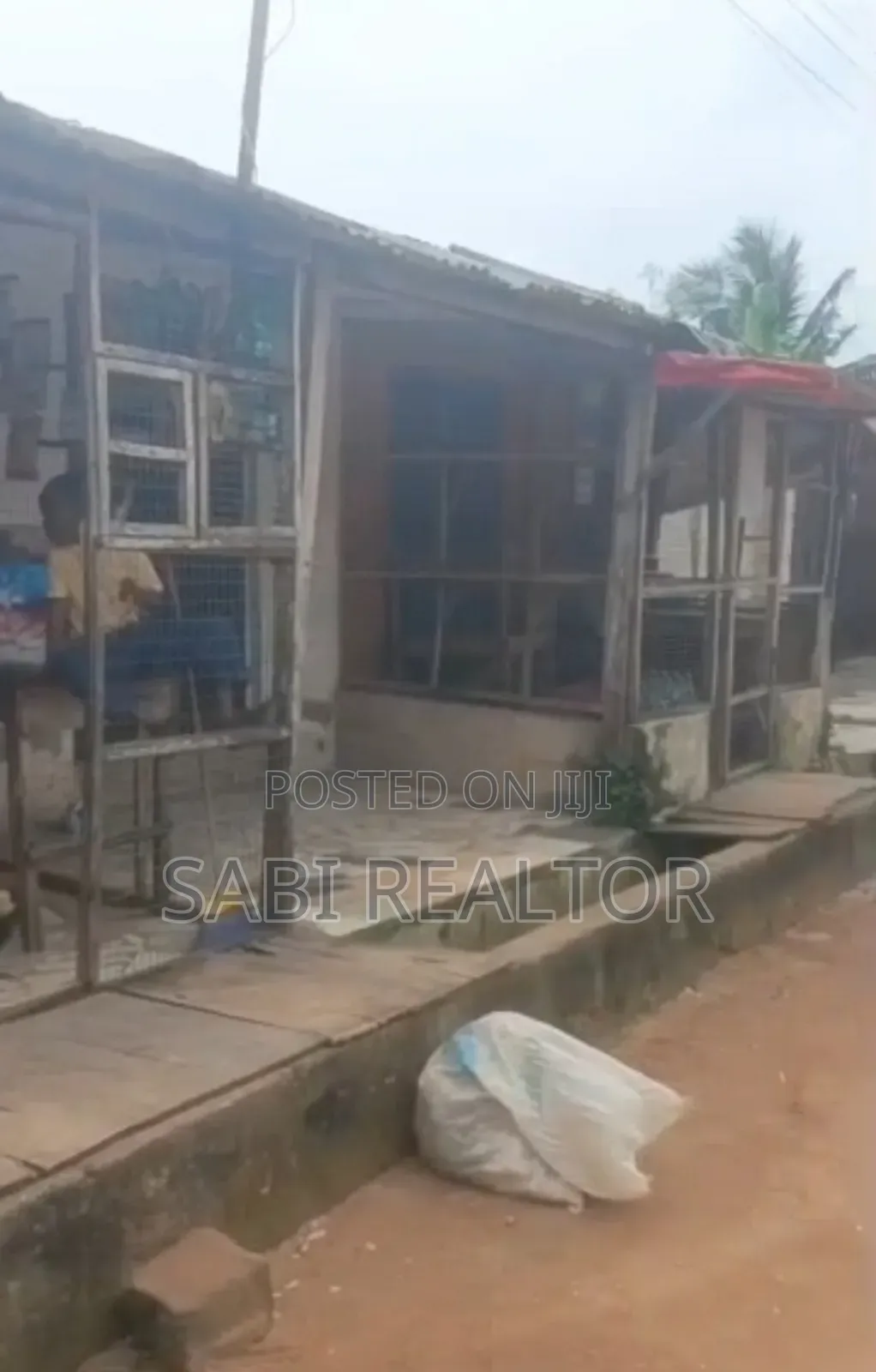 Half Plot on a Corner-Piece of Land With Shops at Aminkanle Alagbado in Alagbado