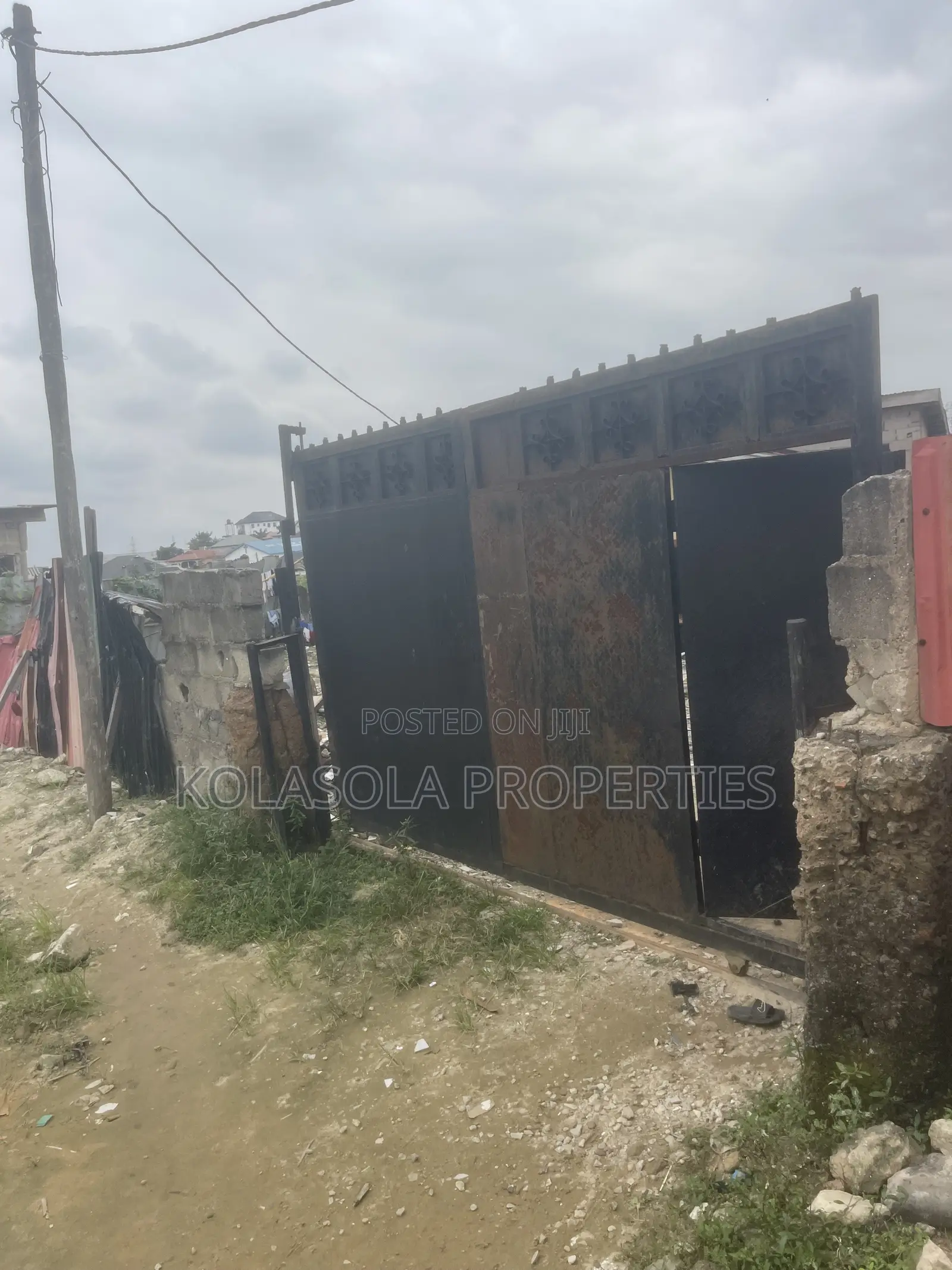 Fenced Land Measuring 426sqmts in Ifako-Gbagada