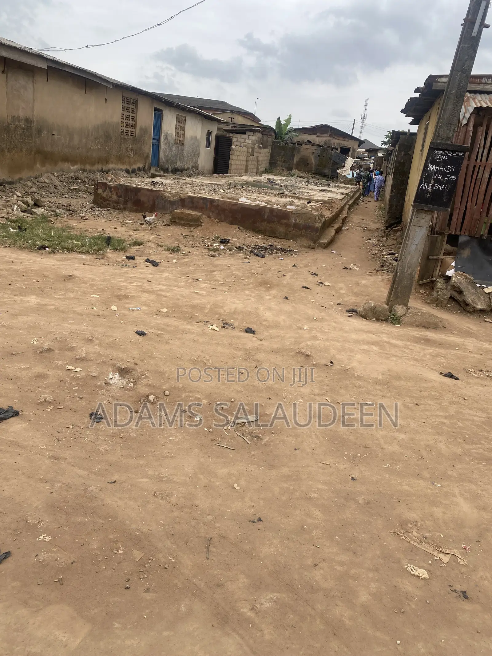 A Land Measuring Approximately Halfplot Agbado Railway Station in Agbado