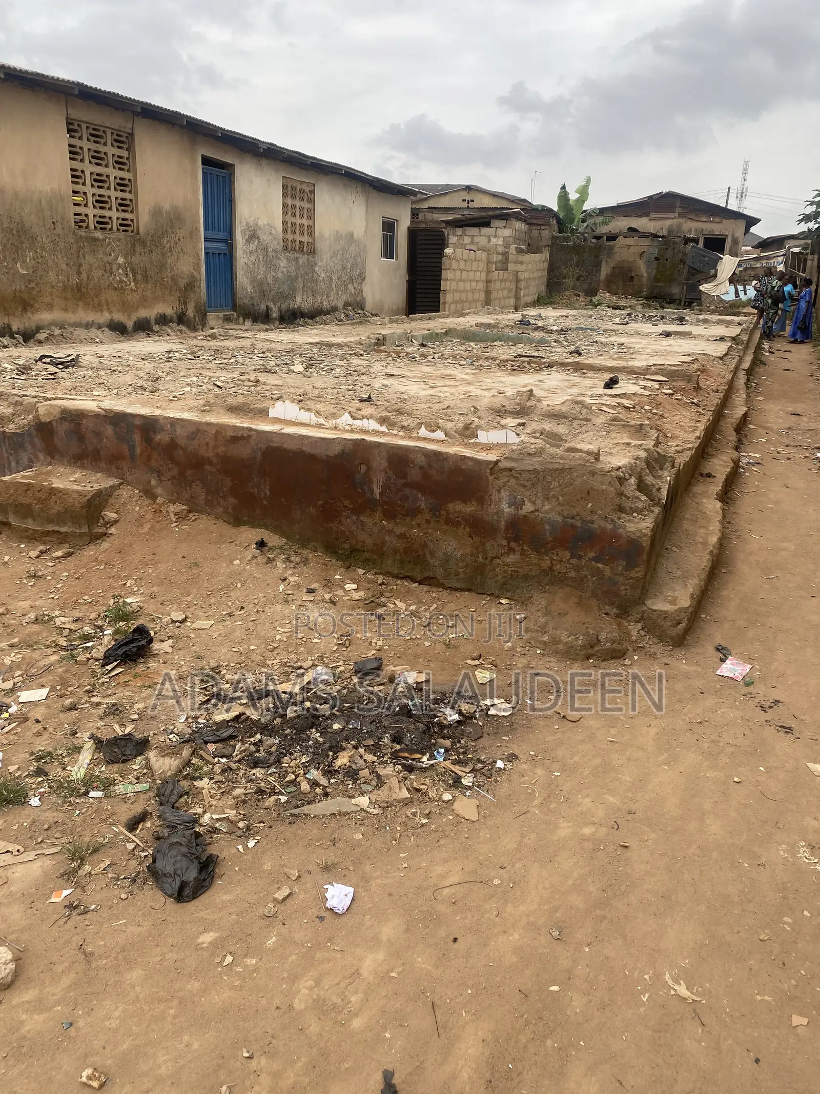 A Land Measuring Approximately Halfplot Agbado Railway Station in Agbado