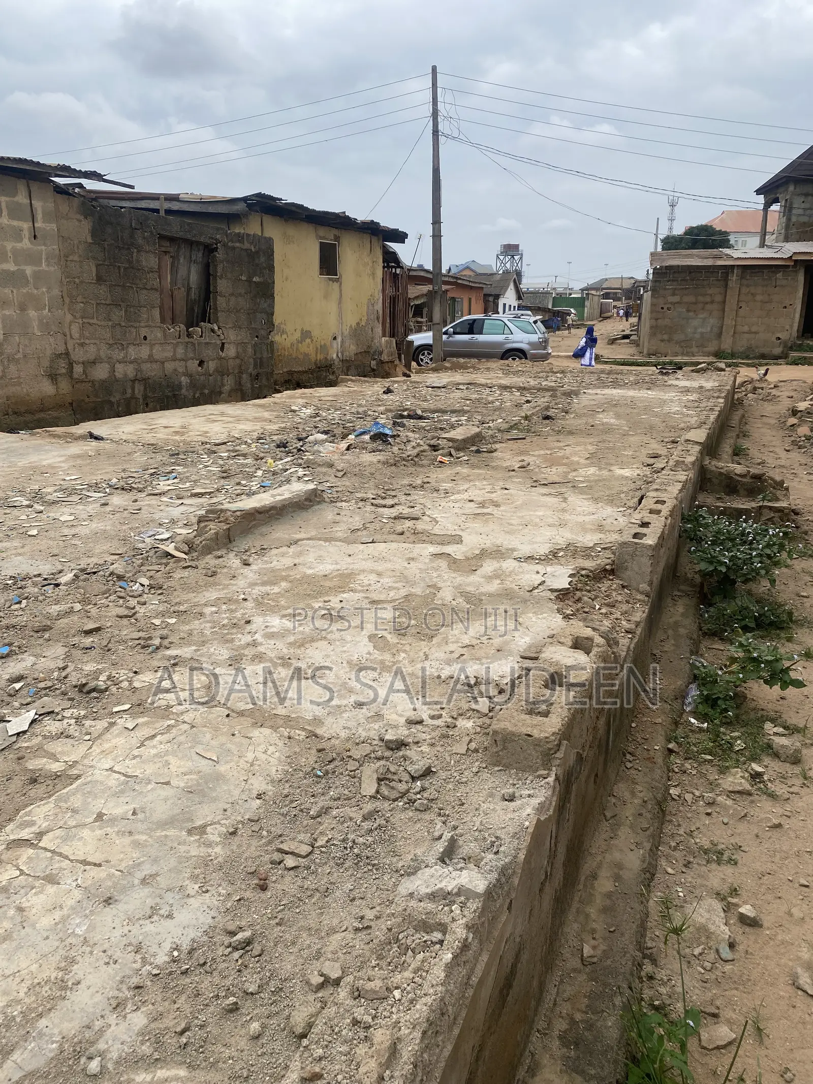 A Land Measuring Approximately Halfplot Agbado Railway Station in Agbado