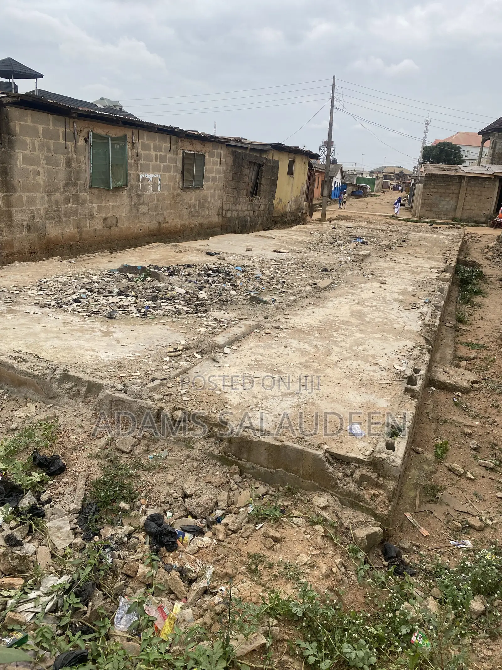 A Land Measuring Approximately Halfplot Agbado Railway Station in Agbado