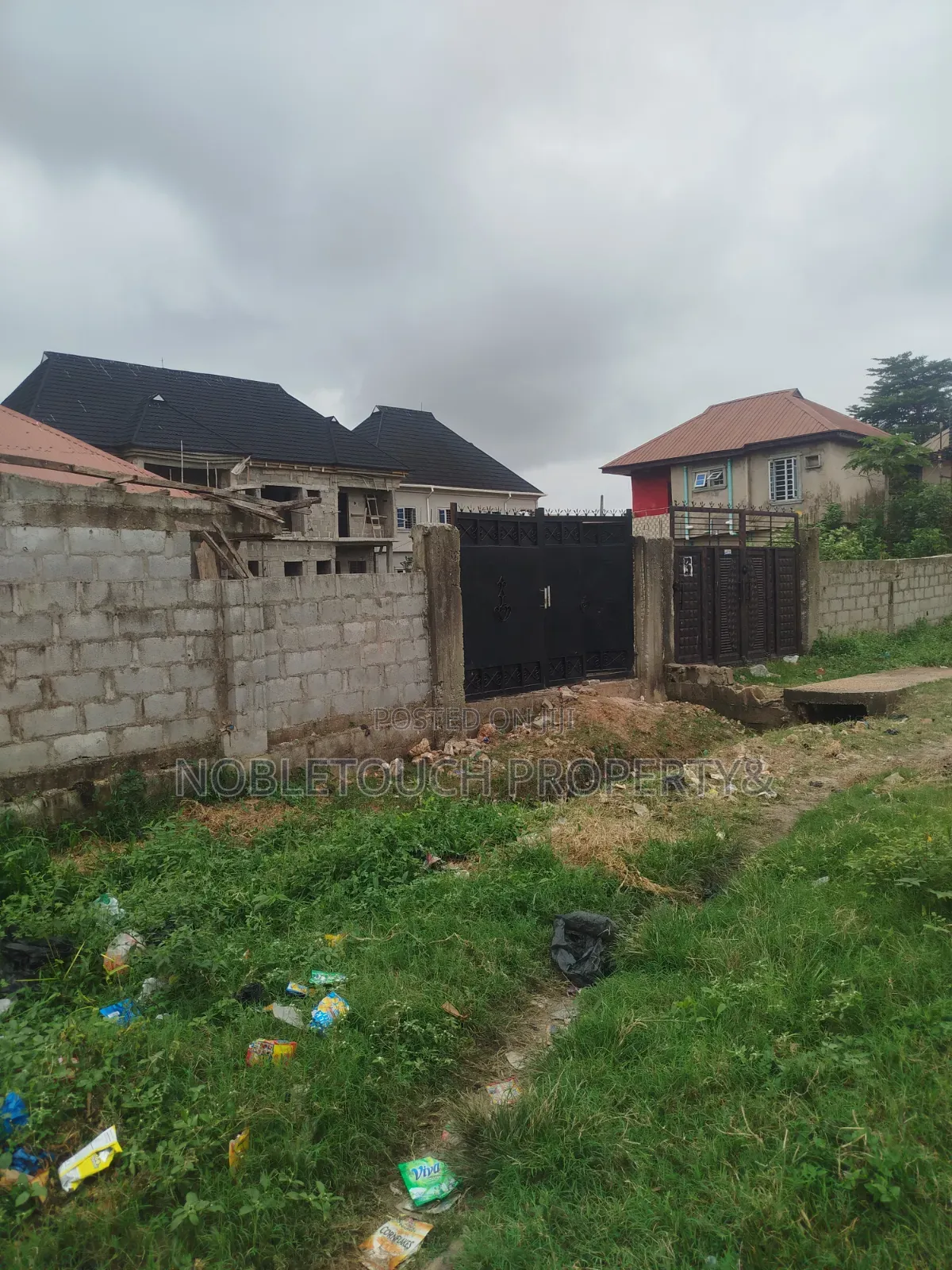 Half Plot of Land in a Well Developed Area at Liasu Rd in Council