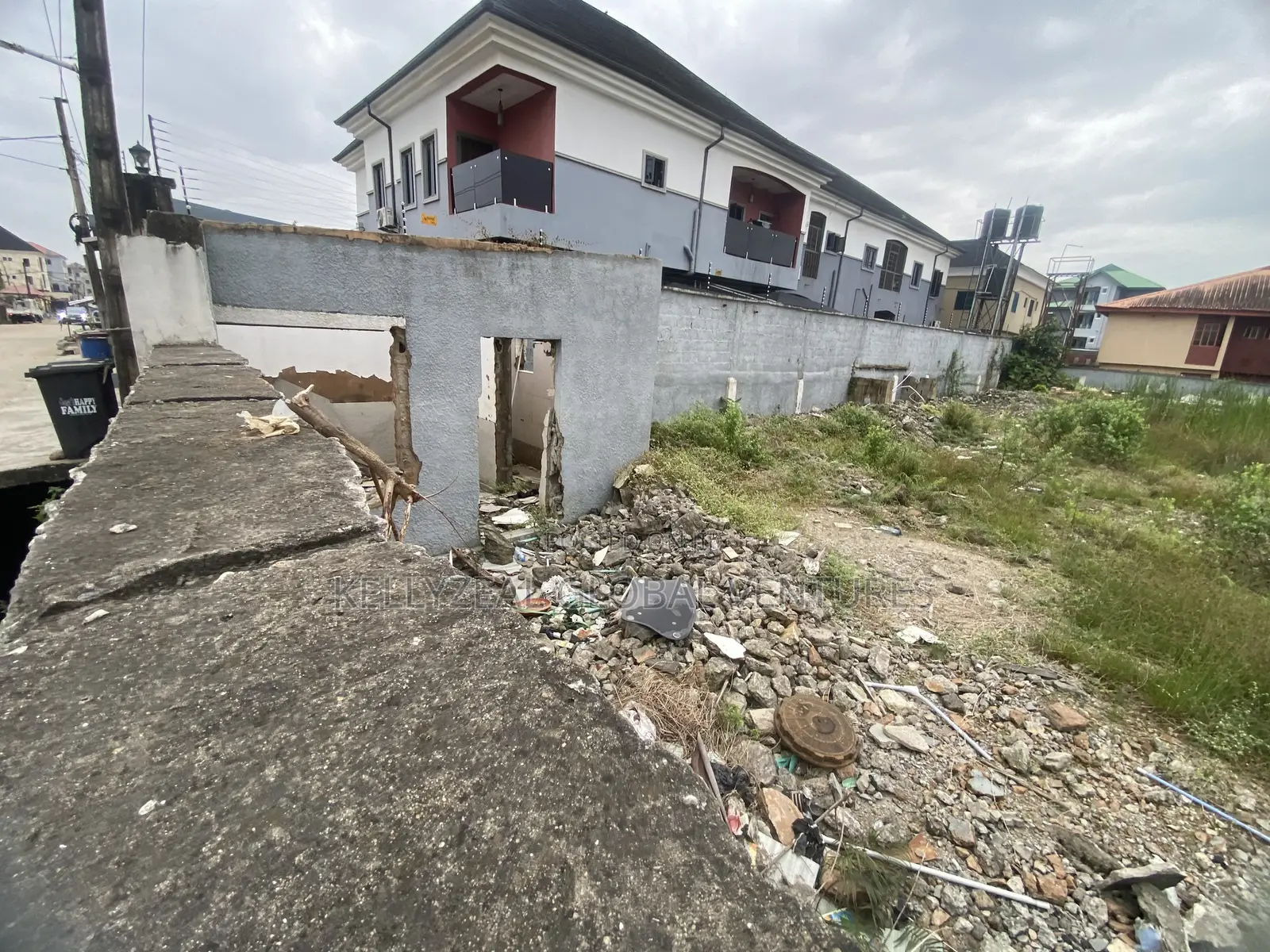 Corner Piece Full Plot of Dry Land for Sale at GloryLand Estate in Ago Palace