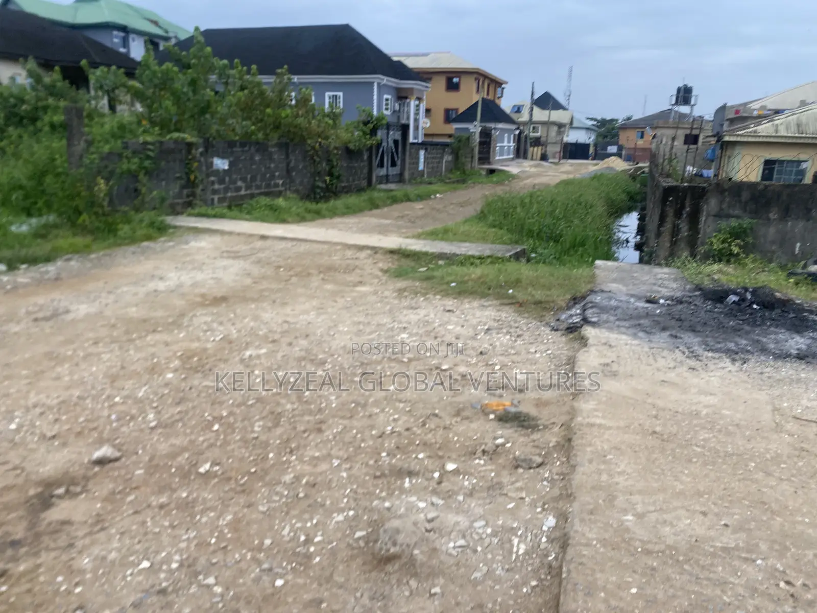 Corner Piece Full Plot of Land for Sale at GloryLand Estate Ago in Ago Palace