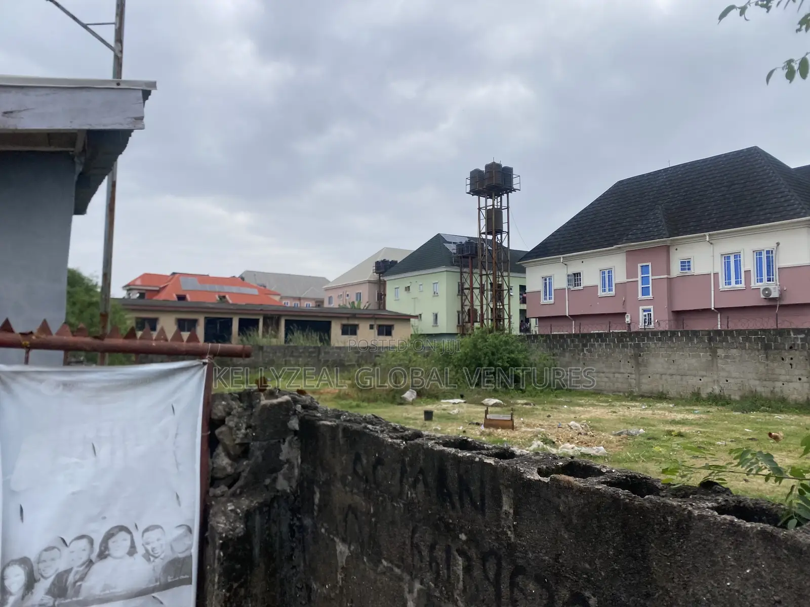 Corner Piece Full Plot of Land for Sale at GloryLand Estate Ago in Ago Palace