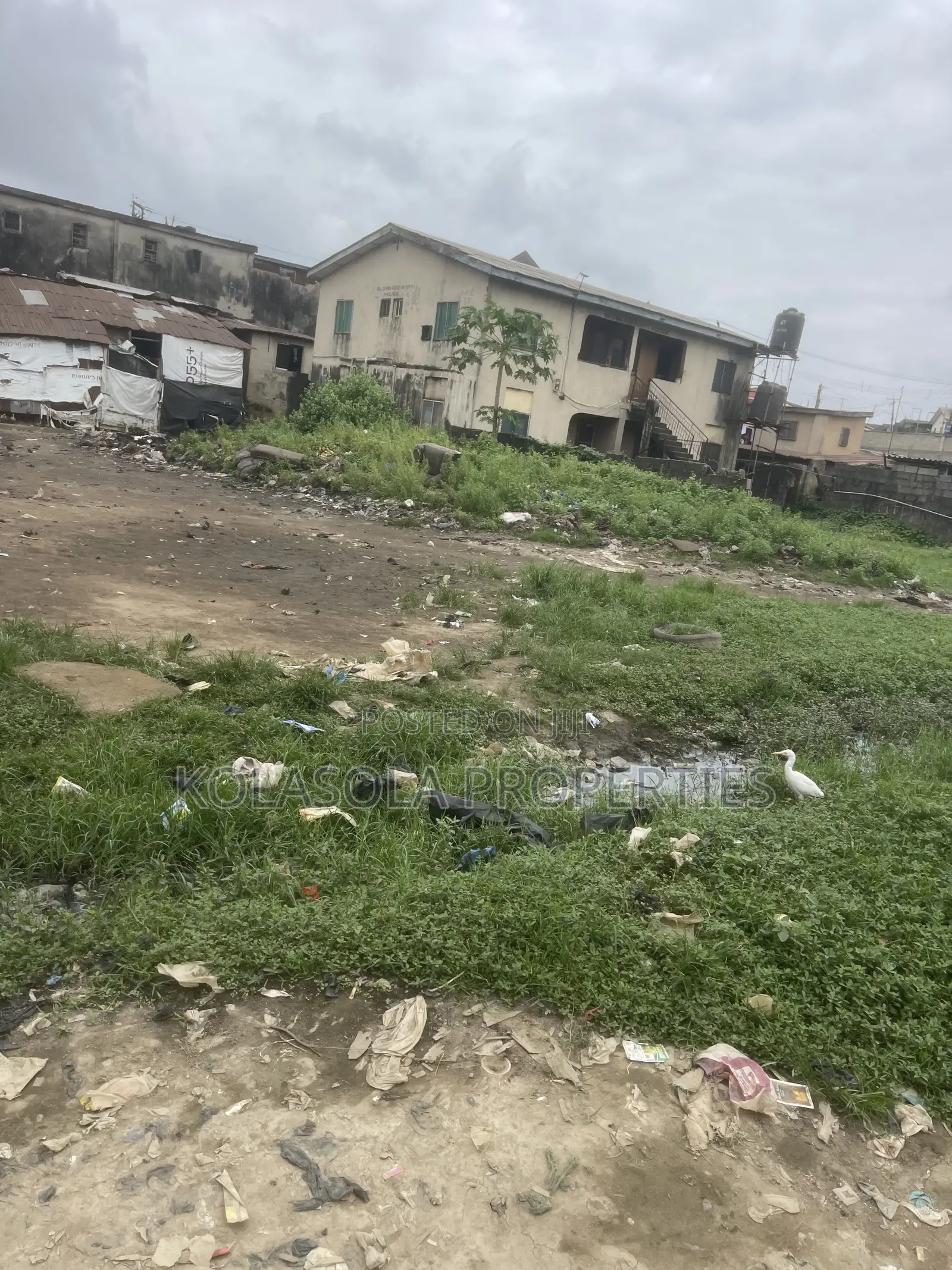 Dry Land Measuring 489sqmts in Ifako-Gbagada