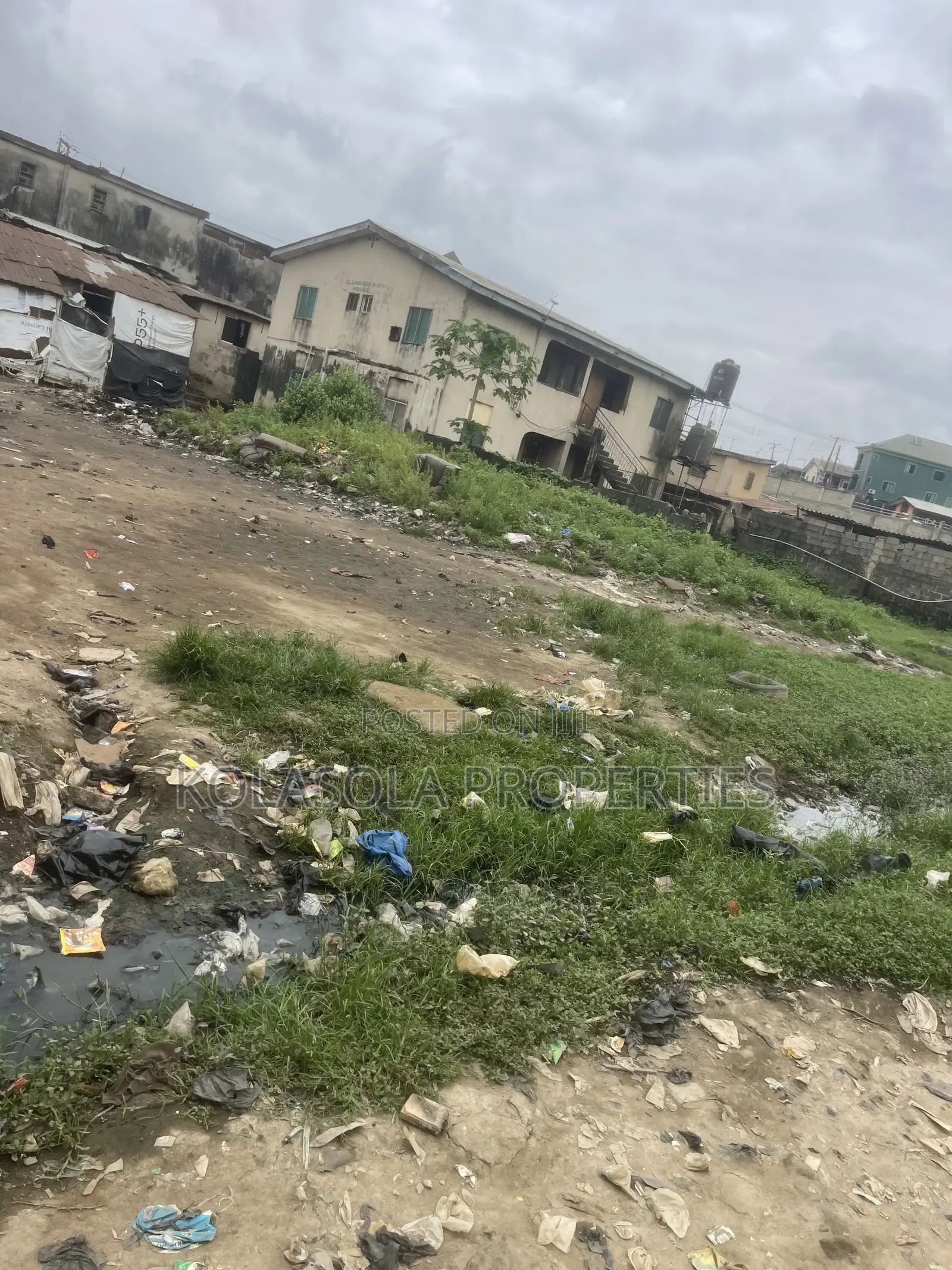 Dry Land Measuring 489sqmts in Ifako-Gbagada