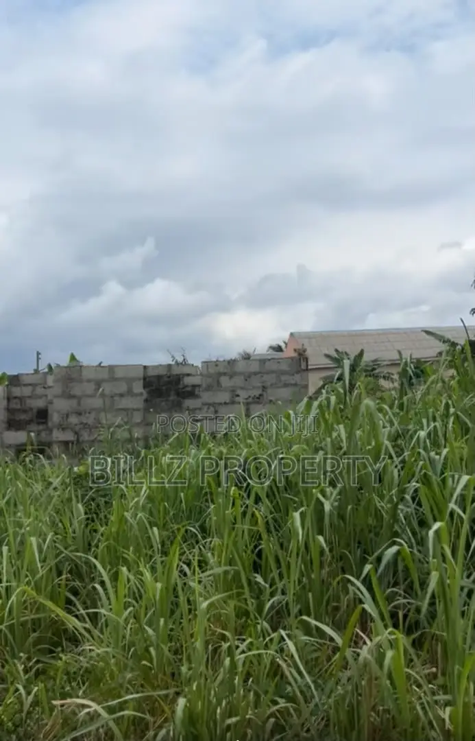 An Uncompleted Building on a Half Plot of Land in Ado-Odo/Ota