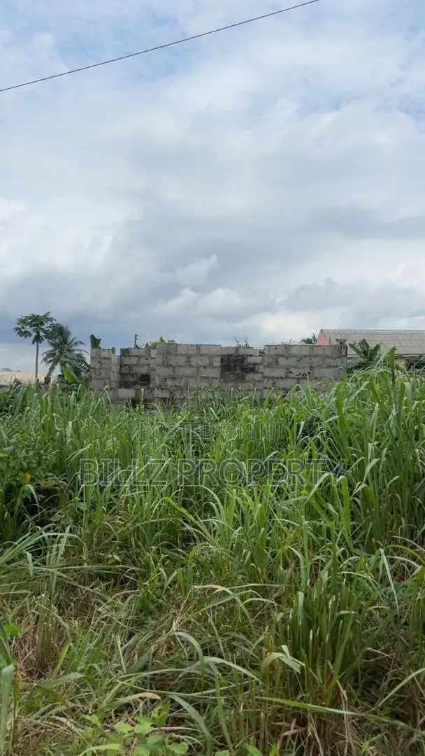 An Uncompleted Building on a Half Plot of Land in Ado-Odo/Ota