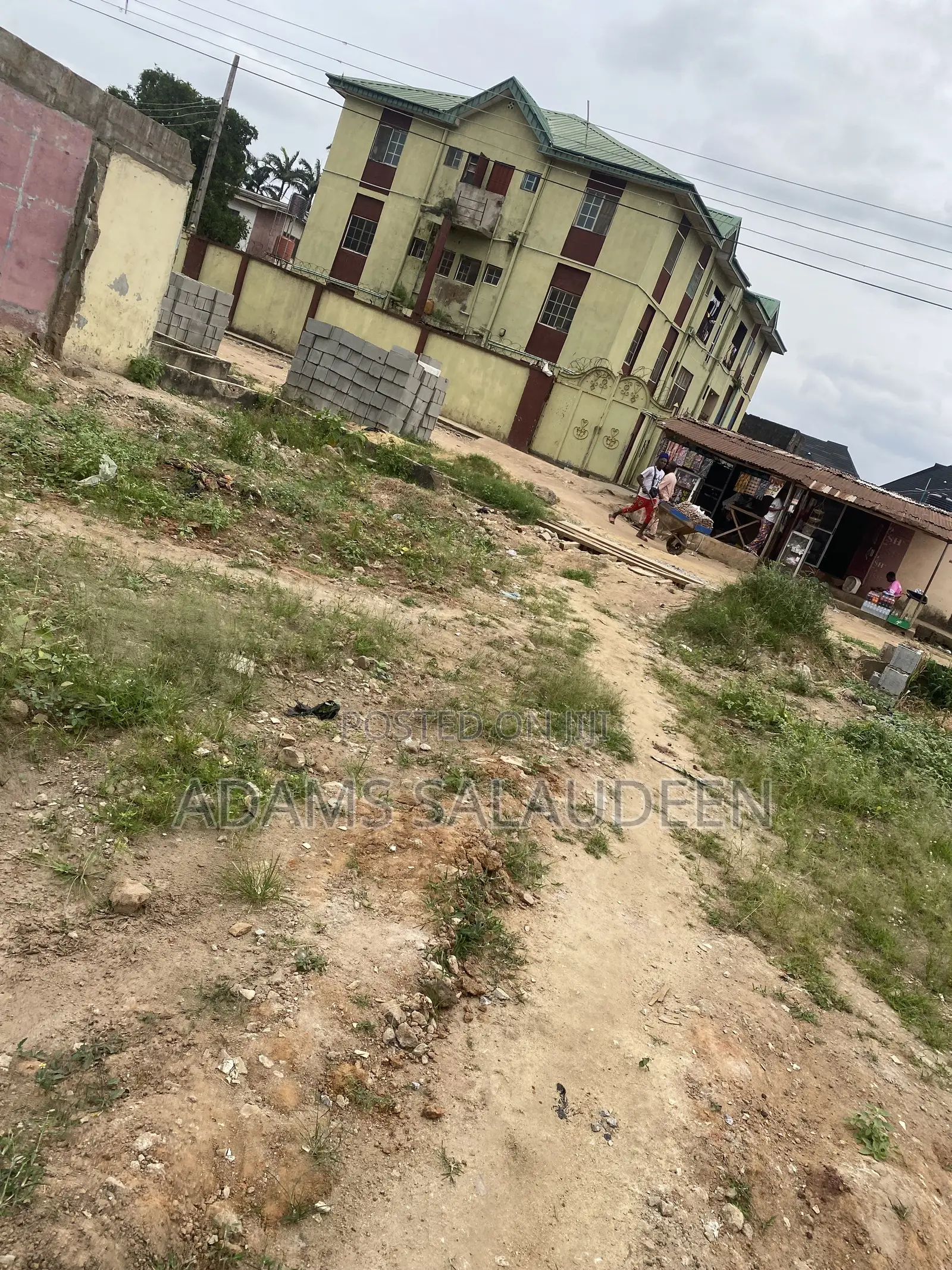 A Quarter Plot of Land Measuring 30by60 Along Jankara Ijaiye Lagos in Abule Egba