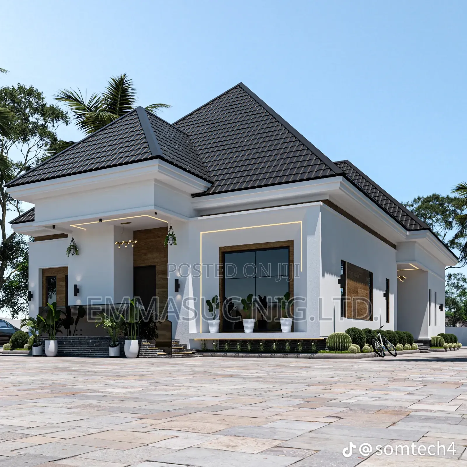 Furnished 4bdrm Bungalow in Paradise Estate, Eneka for sale in Eneka