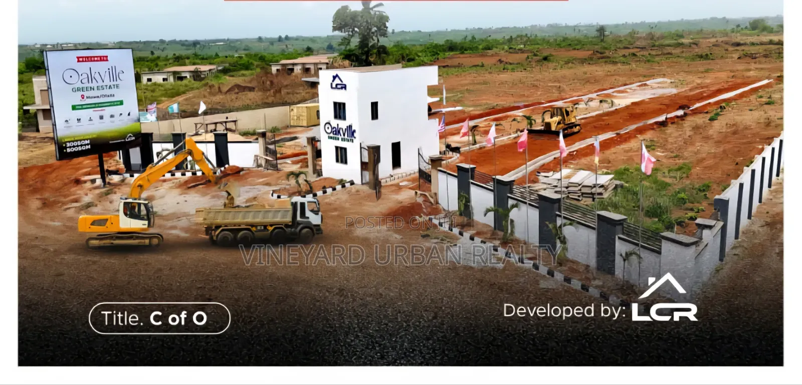 C of O Land in a Serene Gated Estate in Mowe Ofada in Chevron