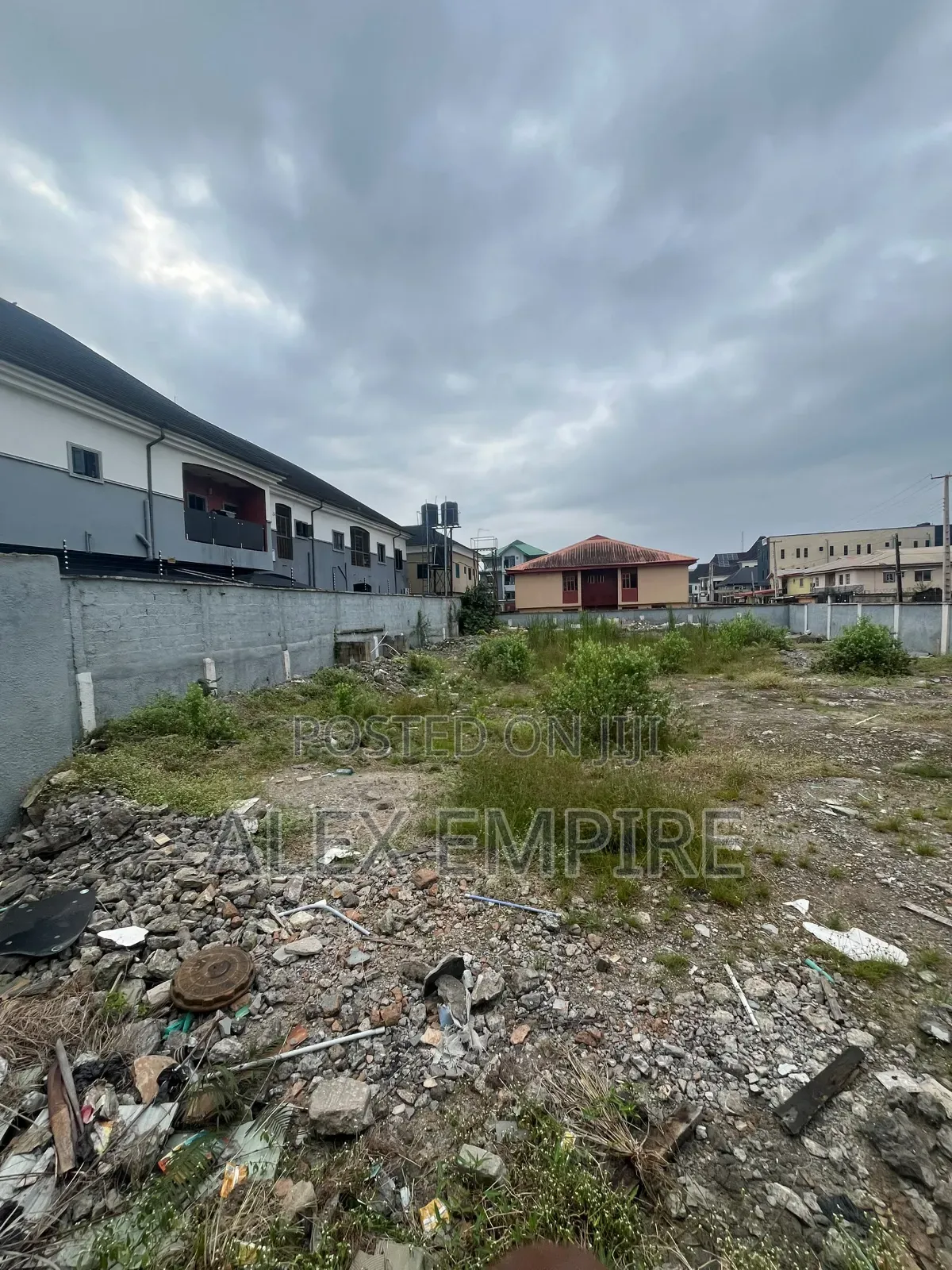 Dry and Full Plot of Land for Sale in Ago Palace