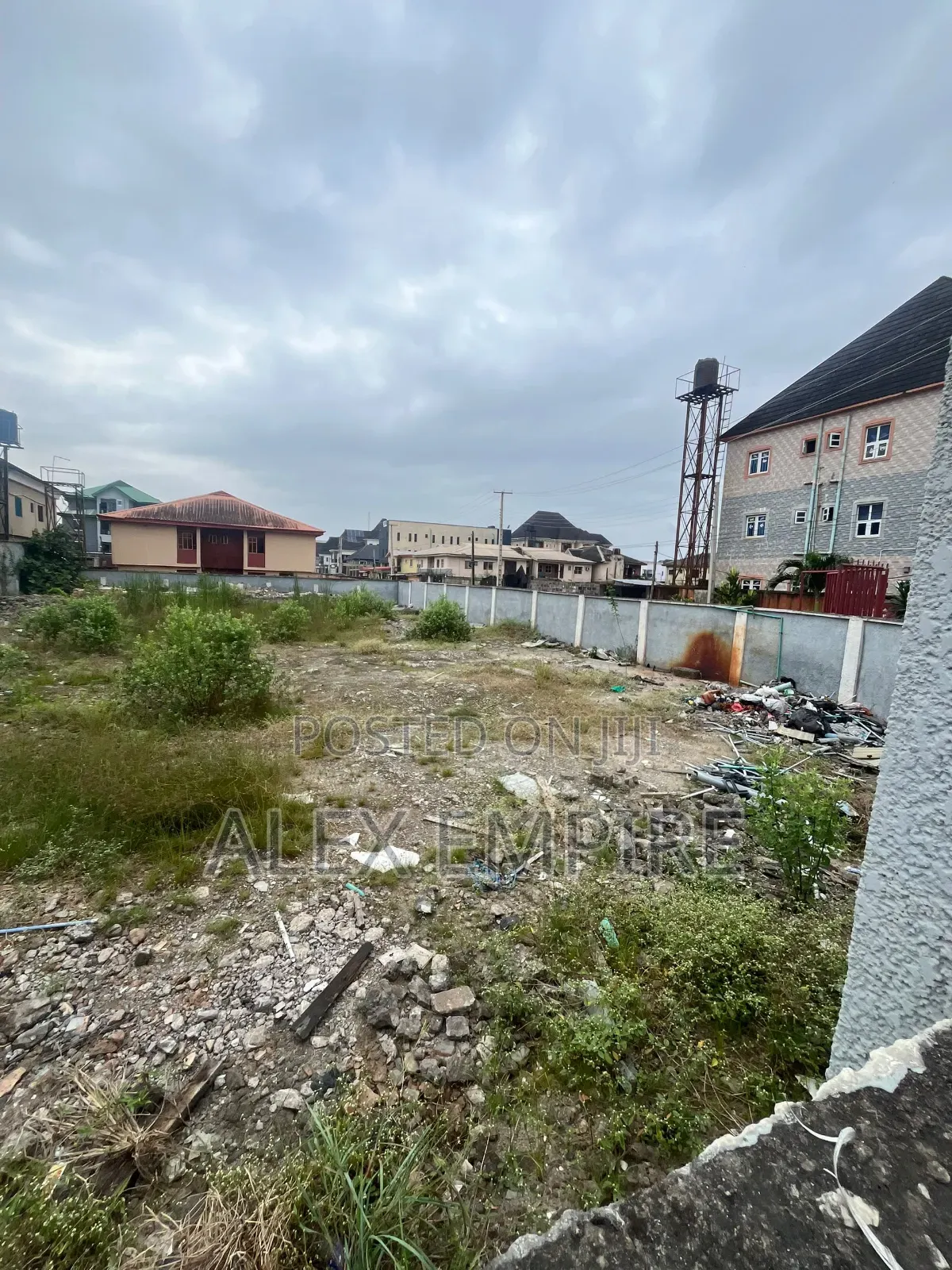 Dry and Full Plot of Land for Sale in Ago Palace