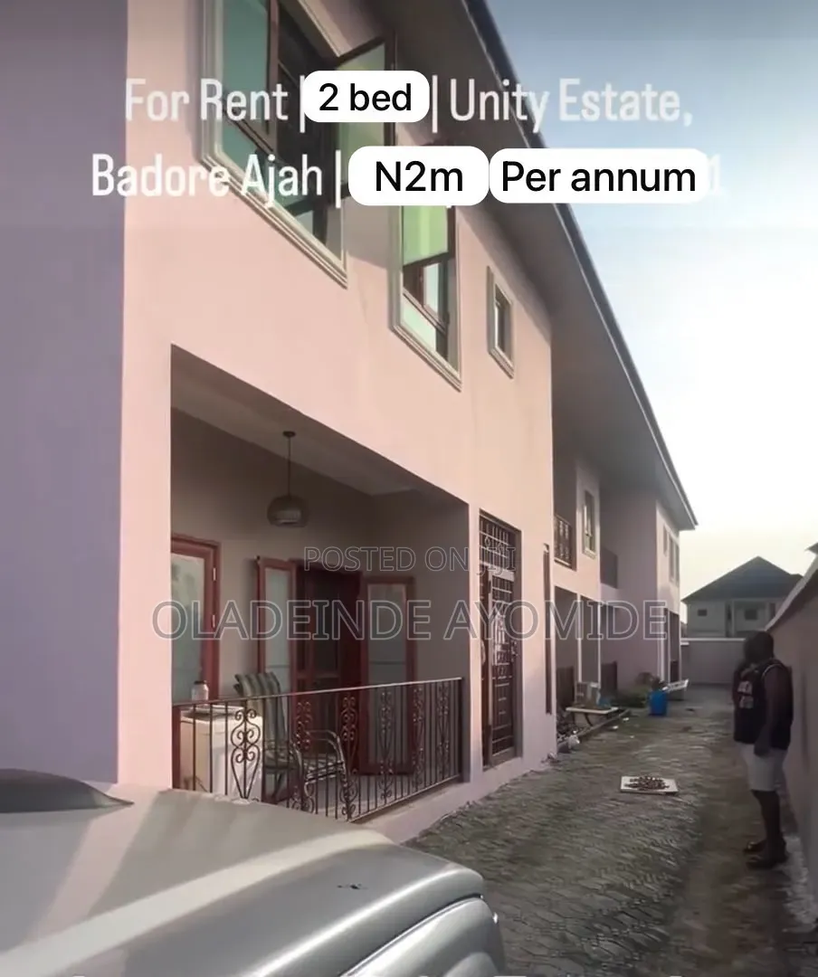 2bdrm Apartment in Unity Estate, Ado / Ajah for rent in Ado / Ajah