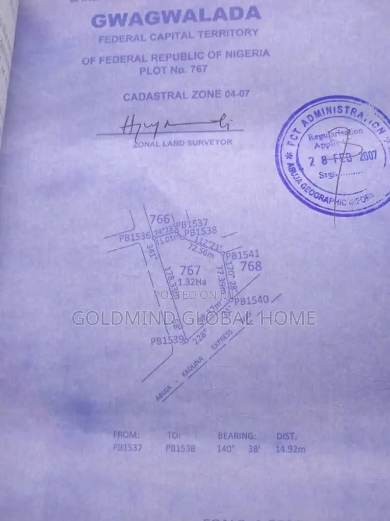 1.6 Hectares Filling Station Land for Sale in Giri