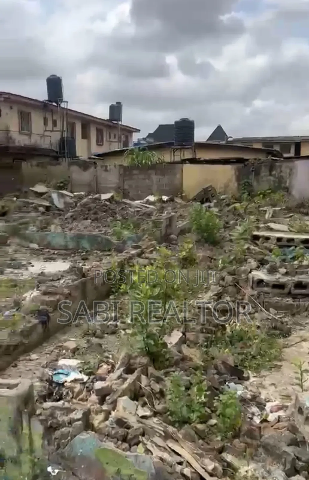 Mixed-Used Land of 450sqm on Oyemekun Road Off College Road Ogba Lagos in Fagba