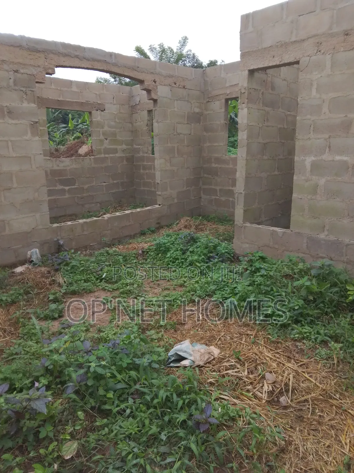 An Uncompleted Building on a Full Plot of Land in Akure