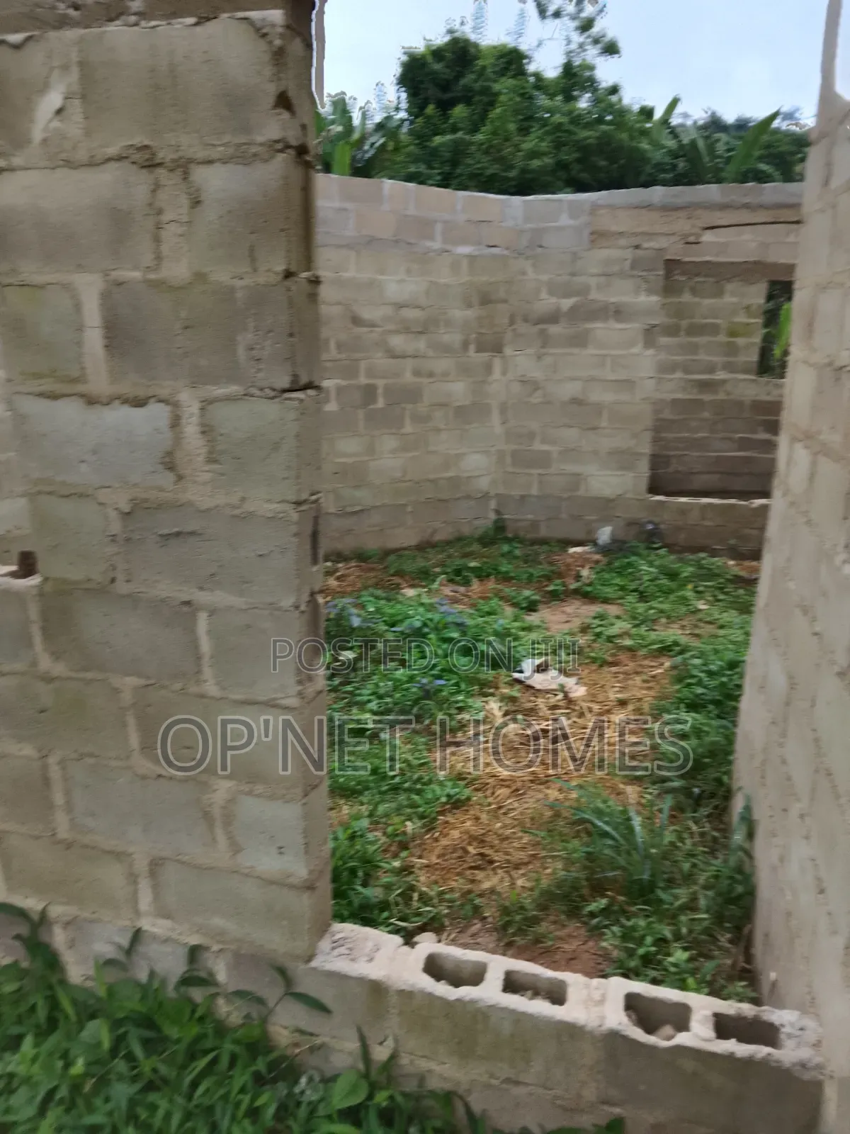 An Uncompleted Building on a Full Plot of Land in Akure