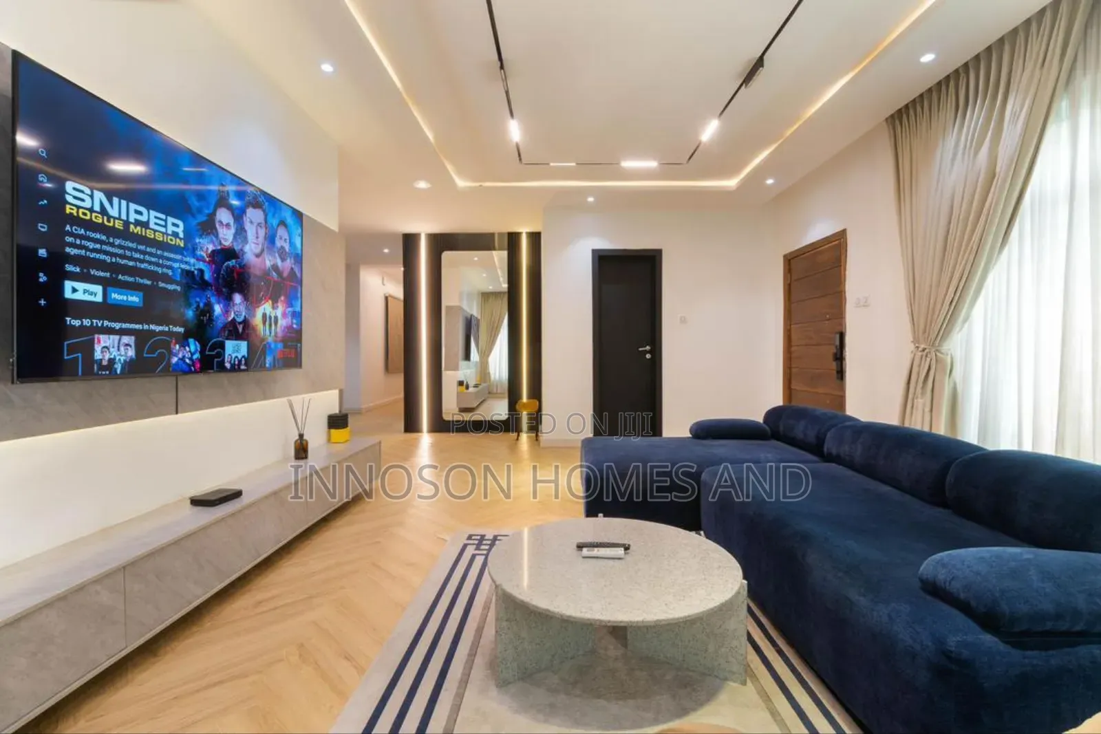 Luxury 3 Bedroom Apartment With Swimming Pool, Gym, DSTV and Netflix in Lekki Phase 1