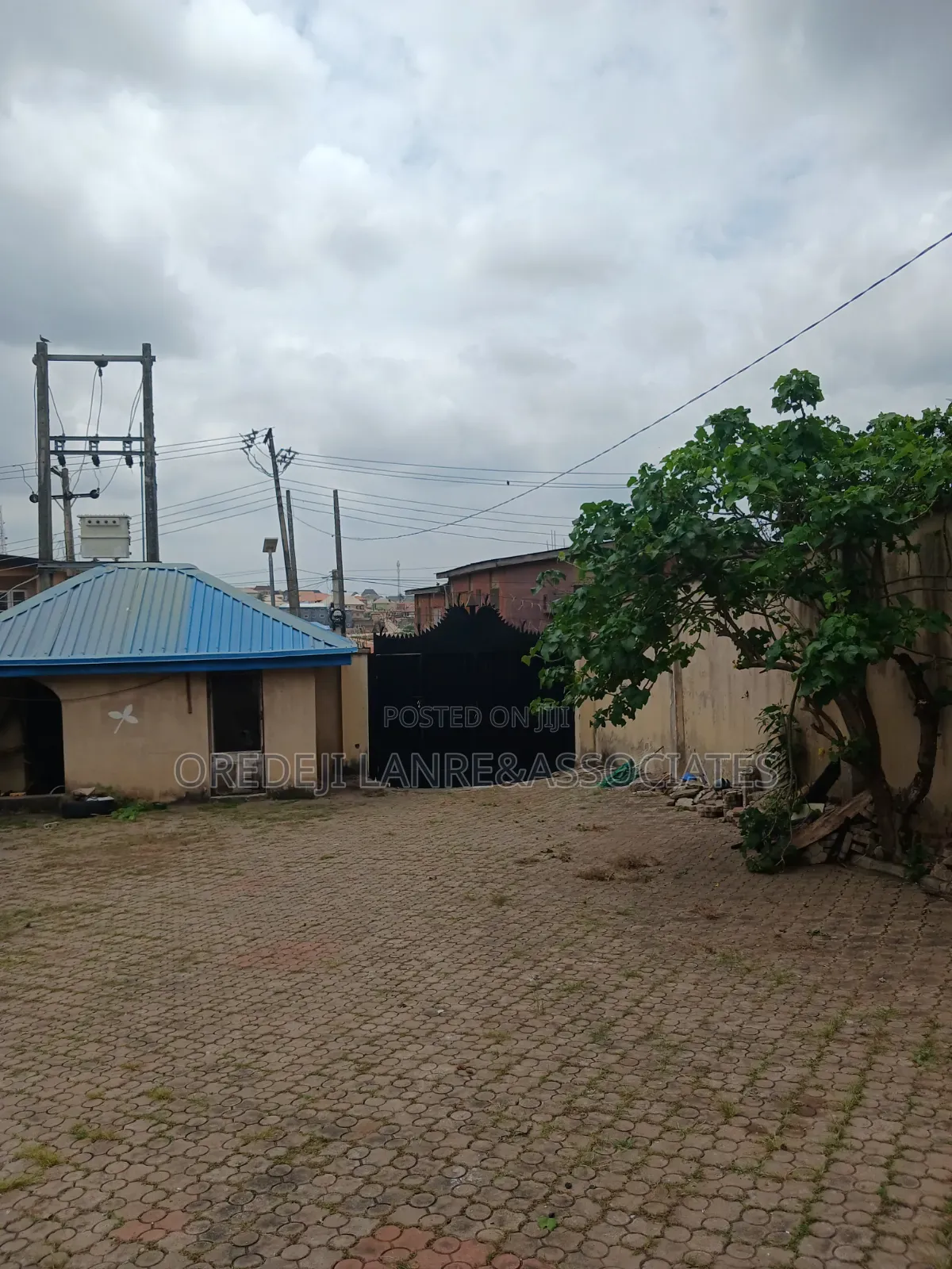 Sweet 30ft by 100ft Half Plot Off College Road Ogba.N87m Net in Ifako-Ogba