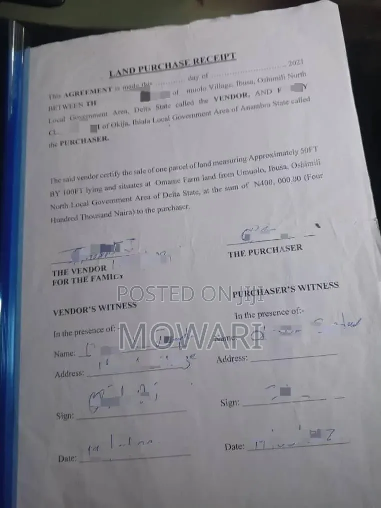 Before Owning Land in Ibusa, Check This First. in Oshimili North