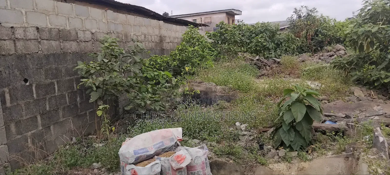 35 by 126 Empty Land Fenced and Gated, Dry Land in Ejigbo / Ejigbo