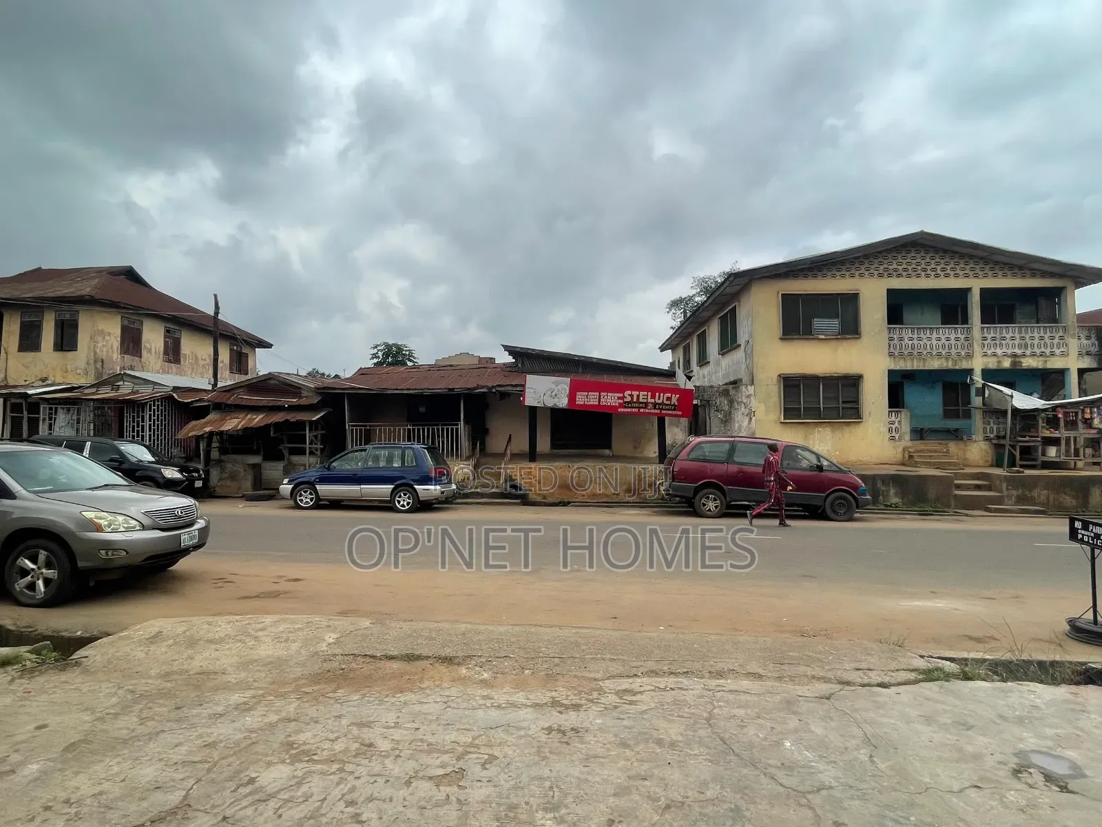 Old Buildings on 4 Plots of Land Is Available in Akure