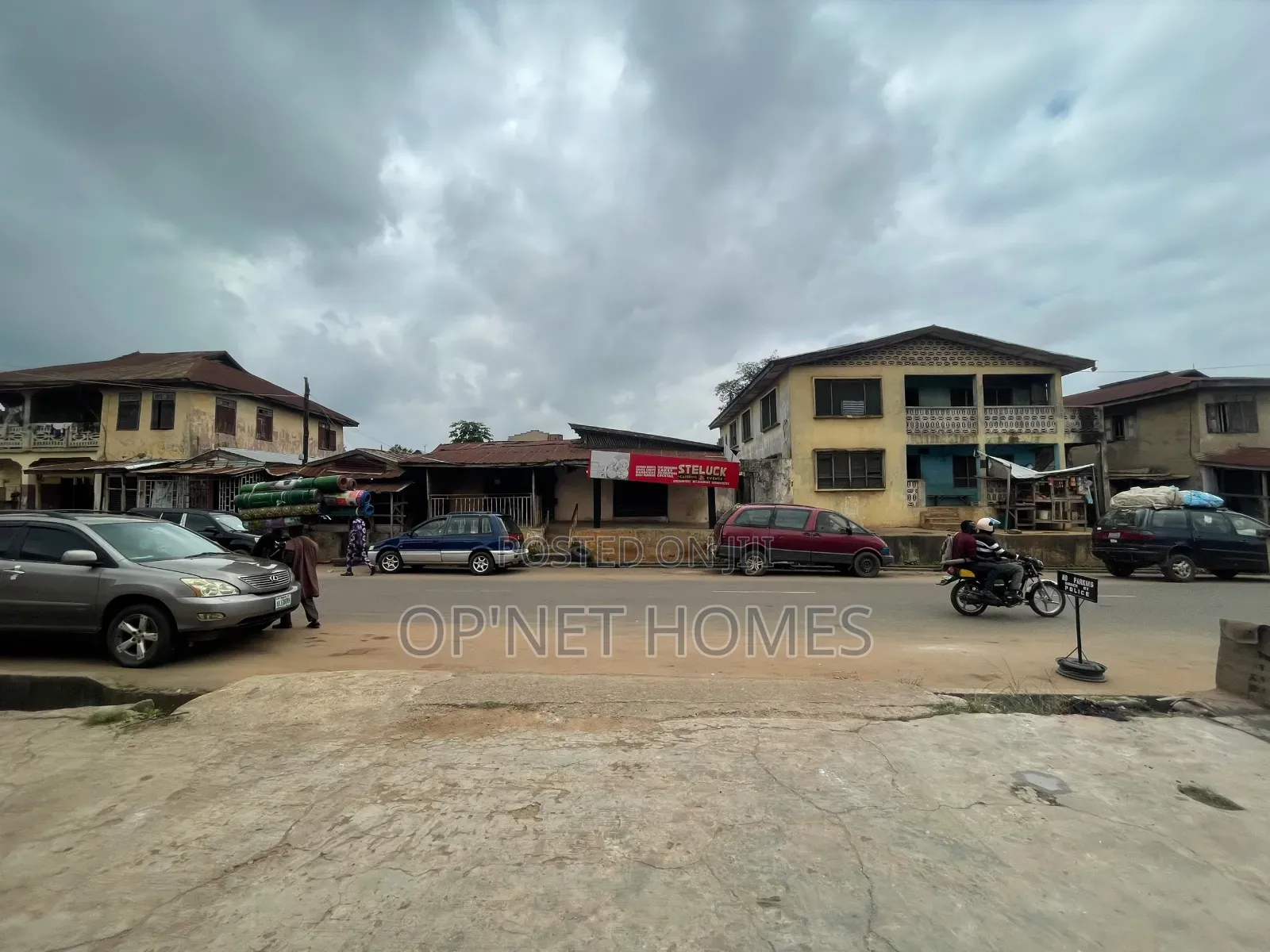 Old Buildings on 4 Plots of Land Is Available in Akure