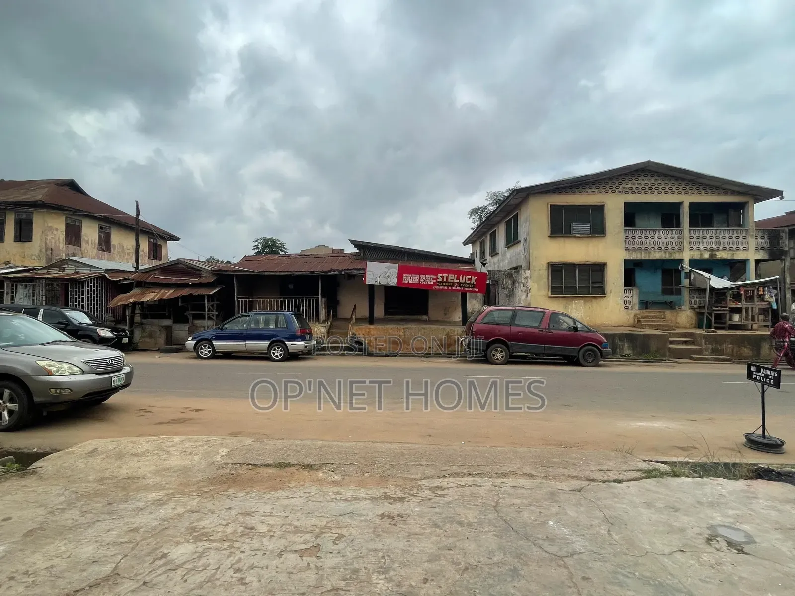 Old Buildings on 4 Plots of Land Is Available in Akure