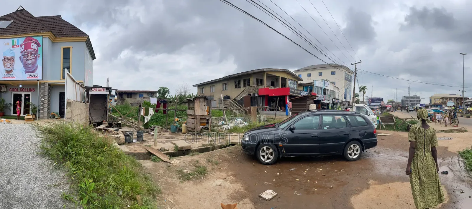 2 Plots of Land Facing a Major Road in Akure