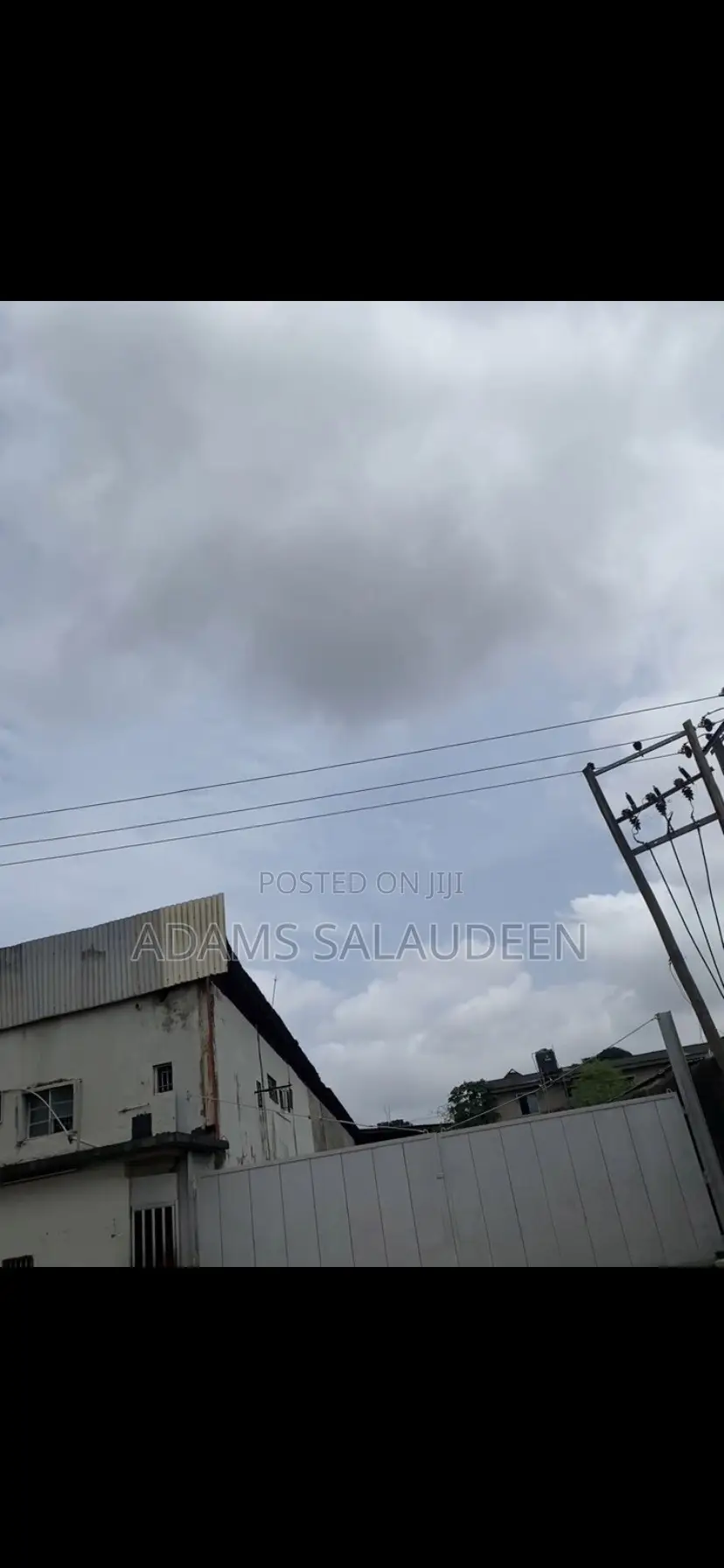 5bay Commercial Warehouse on the Main Road in Alagbado