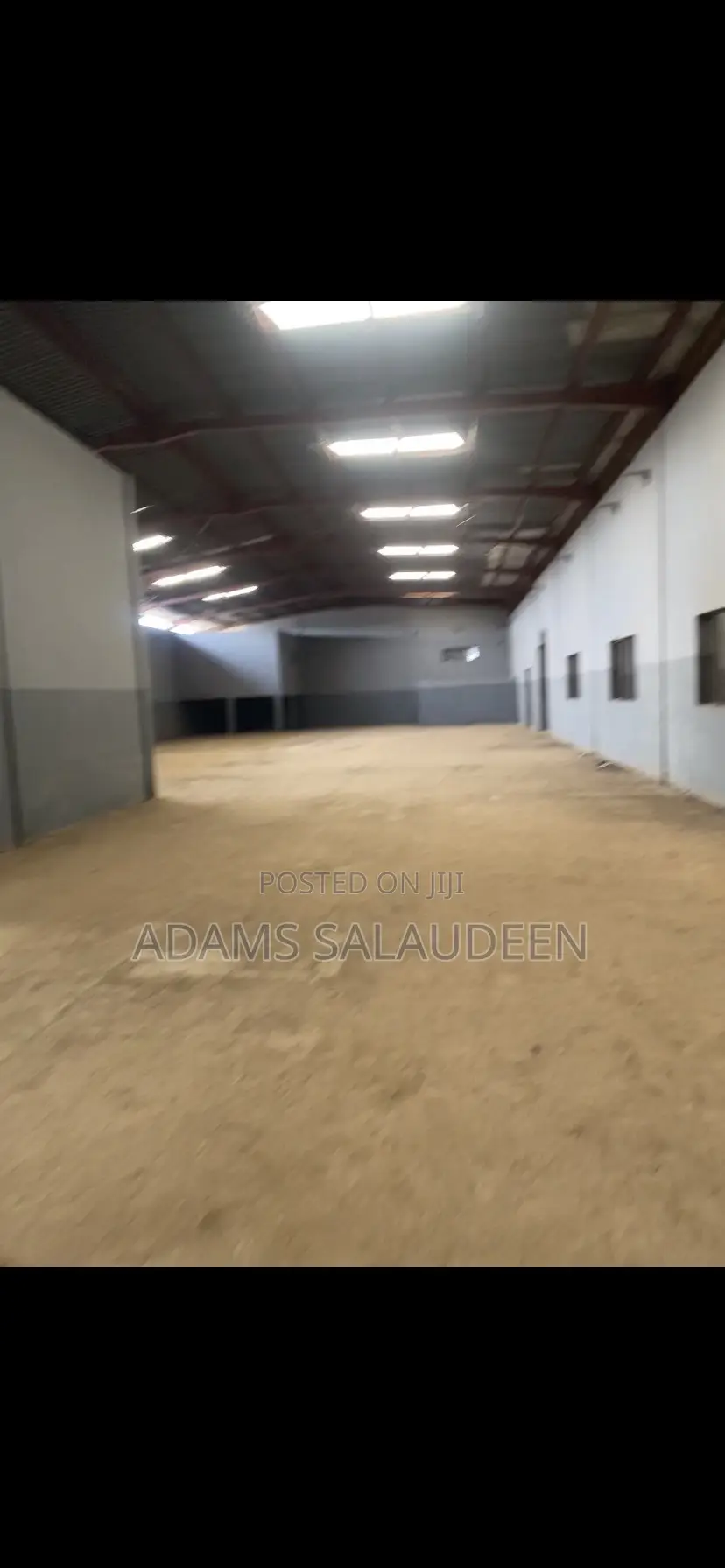5bay Commercial Warehouse on the Main Road in Alagbado