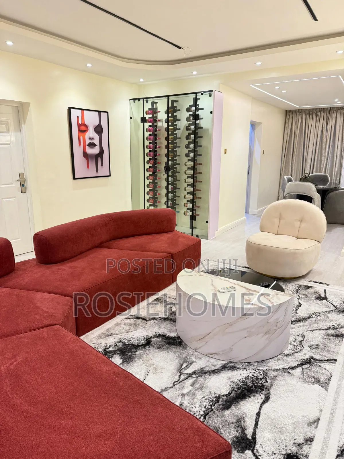 *3bedroom Luxurious Apartment With Wine Bar, Snooker Swimming Pool in Adeola Odeku