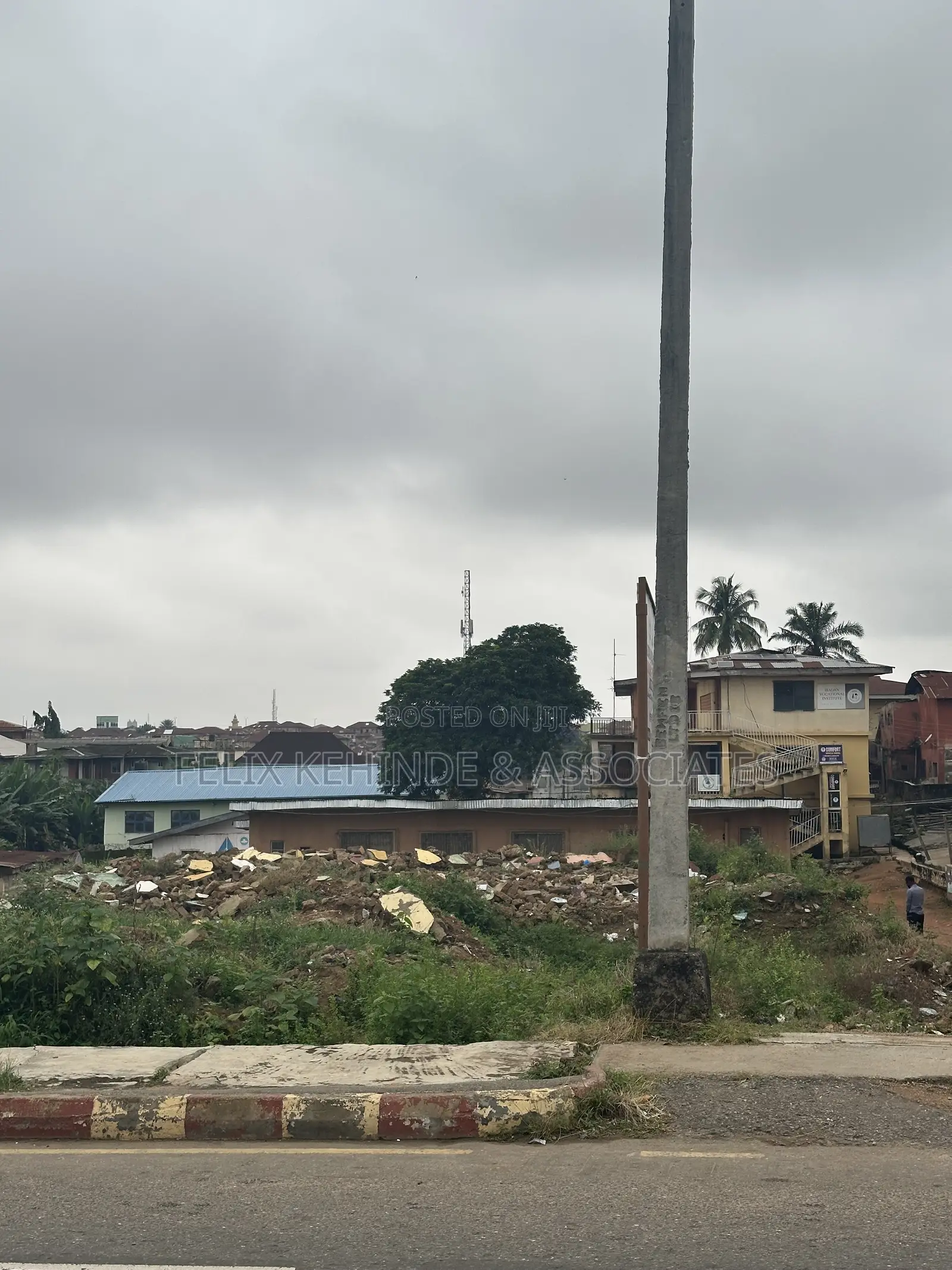 Prime Commercial Land at Agodi-Total Garden Road in Agodi