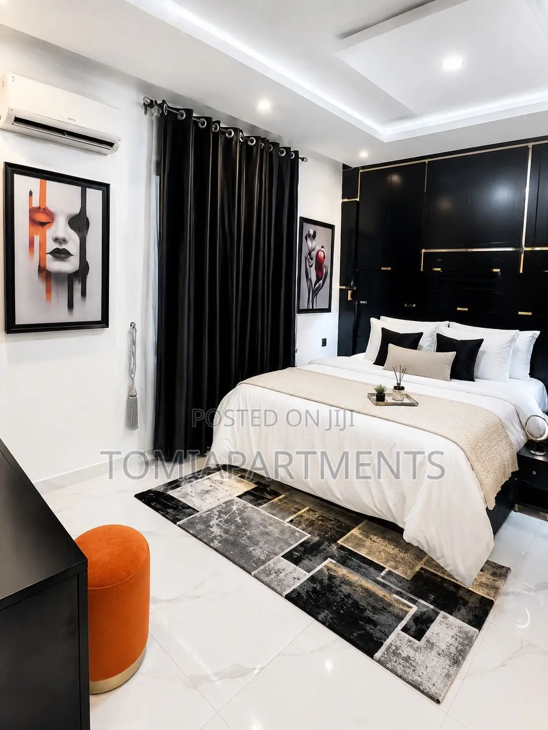 Cozy One Bedroom Shortlet Apartment in Ikate, Lekki in Ikate