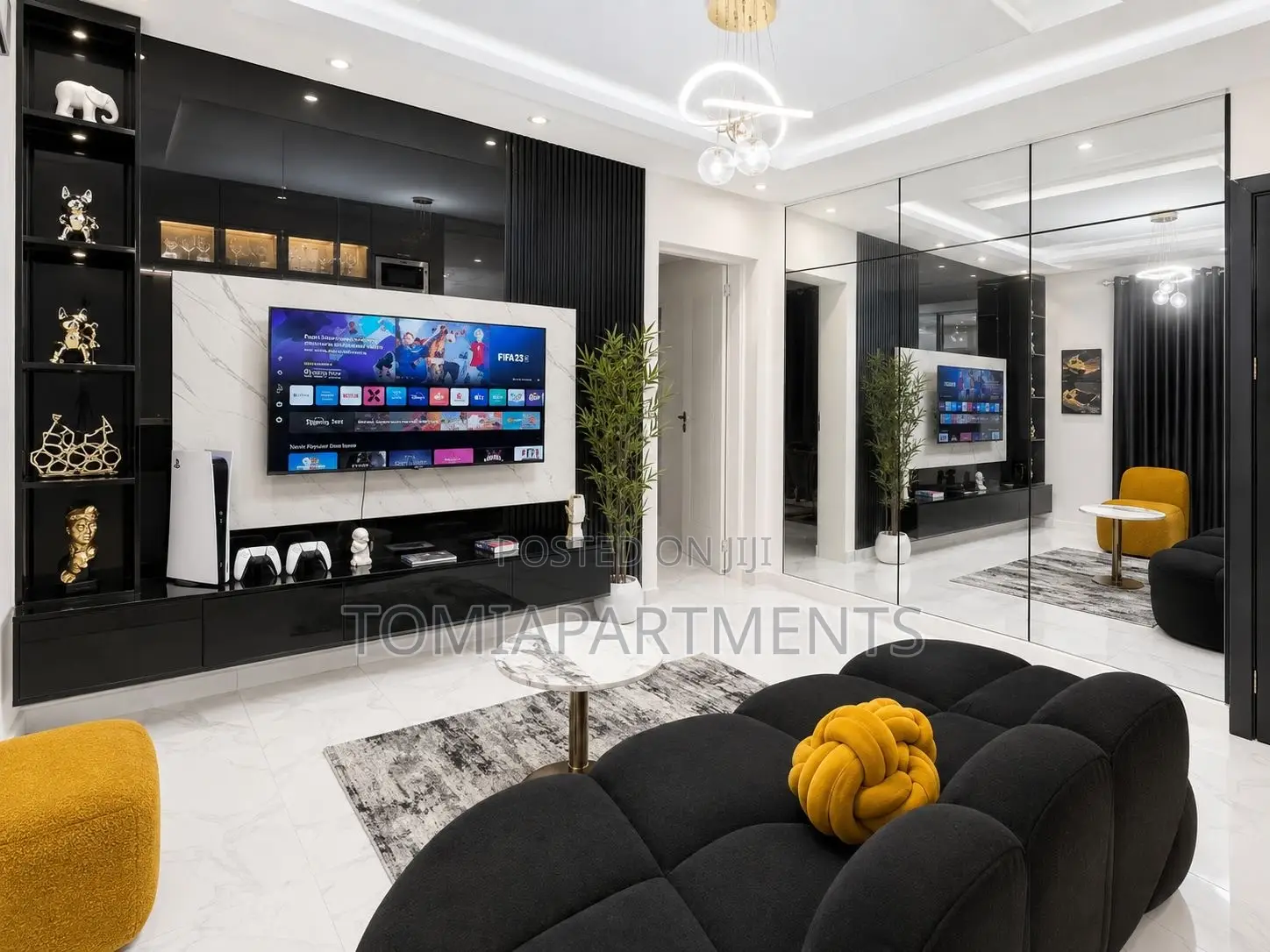 Cozy One Bedroom Shortlet Apartment in Ikate, Lekki in Ikate