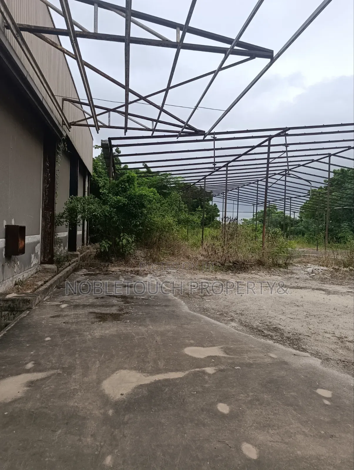 A Vacant Possession Industrial Warehouses on 6acres of Land at Agbara in Oko Afo