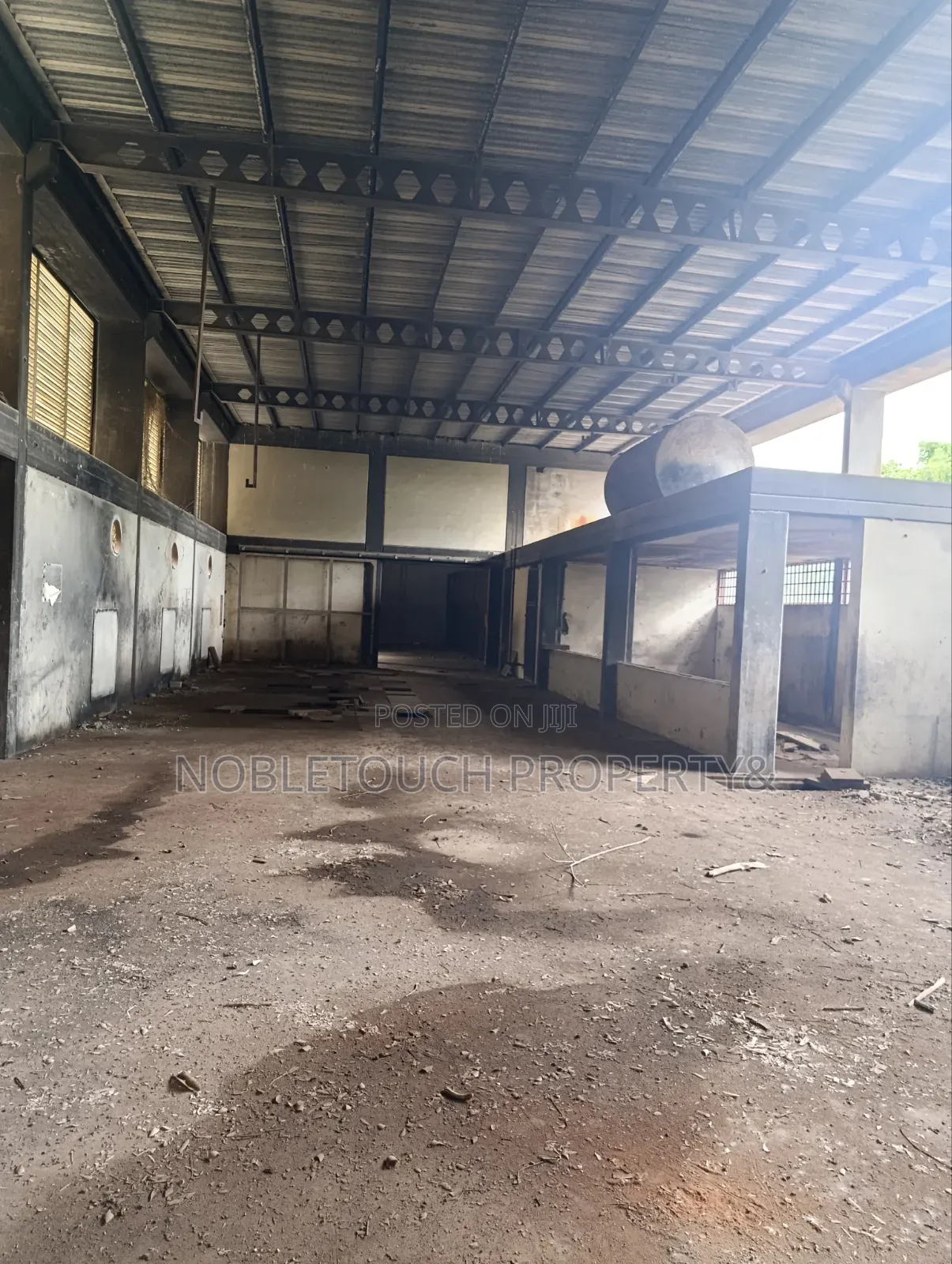 A Vacant Possession Industrial Warehouses on 6acres of Land at Agbara in Oko Afo