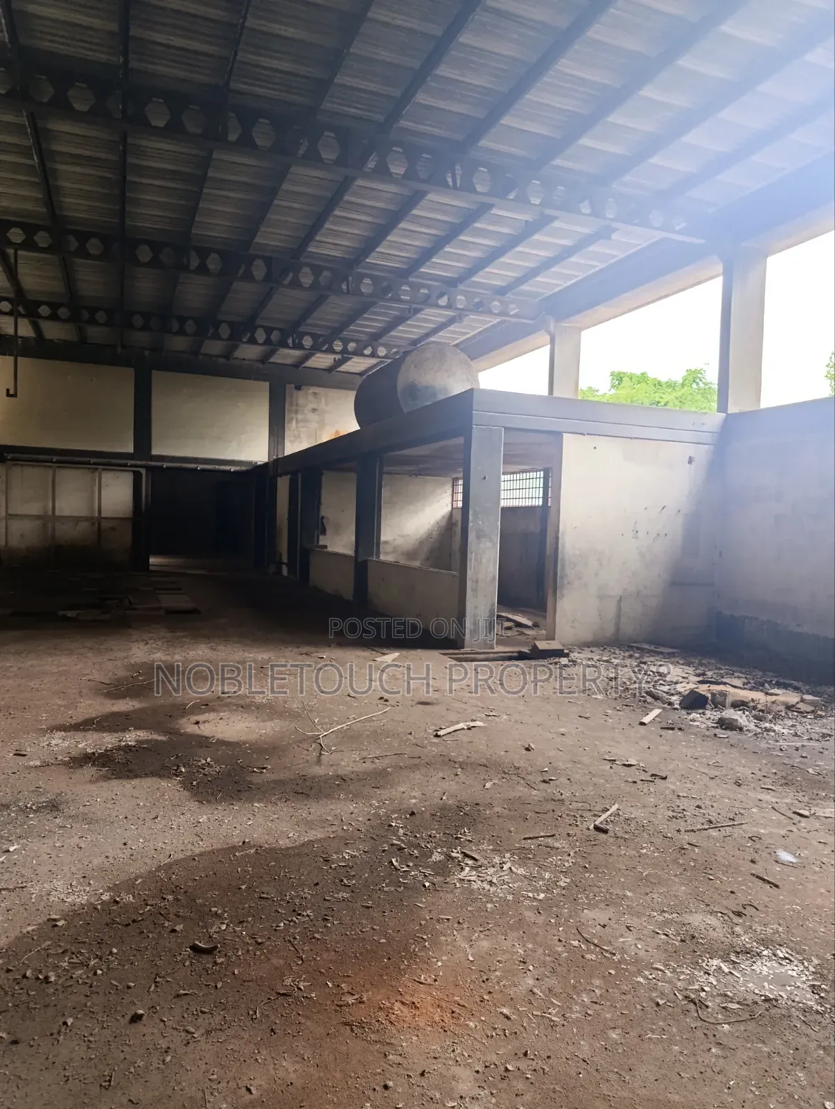 A Vacant Possession Industrial Warehouses on 6acres of Land at Agbara in Oko Afo