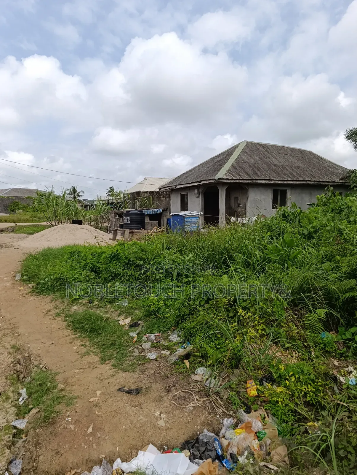 4plots of Land Together at Magbon Agbara Lagos in Oko Afo