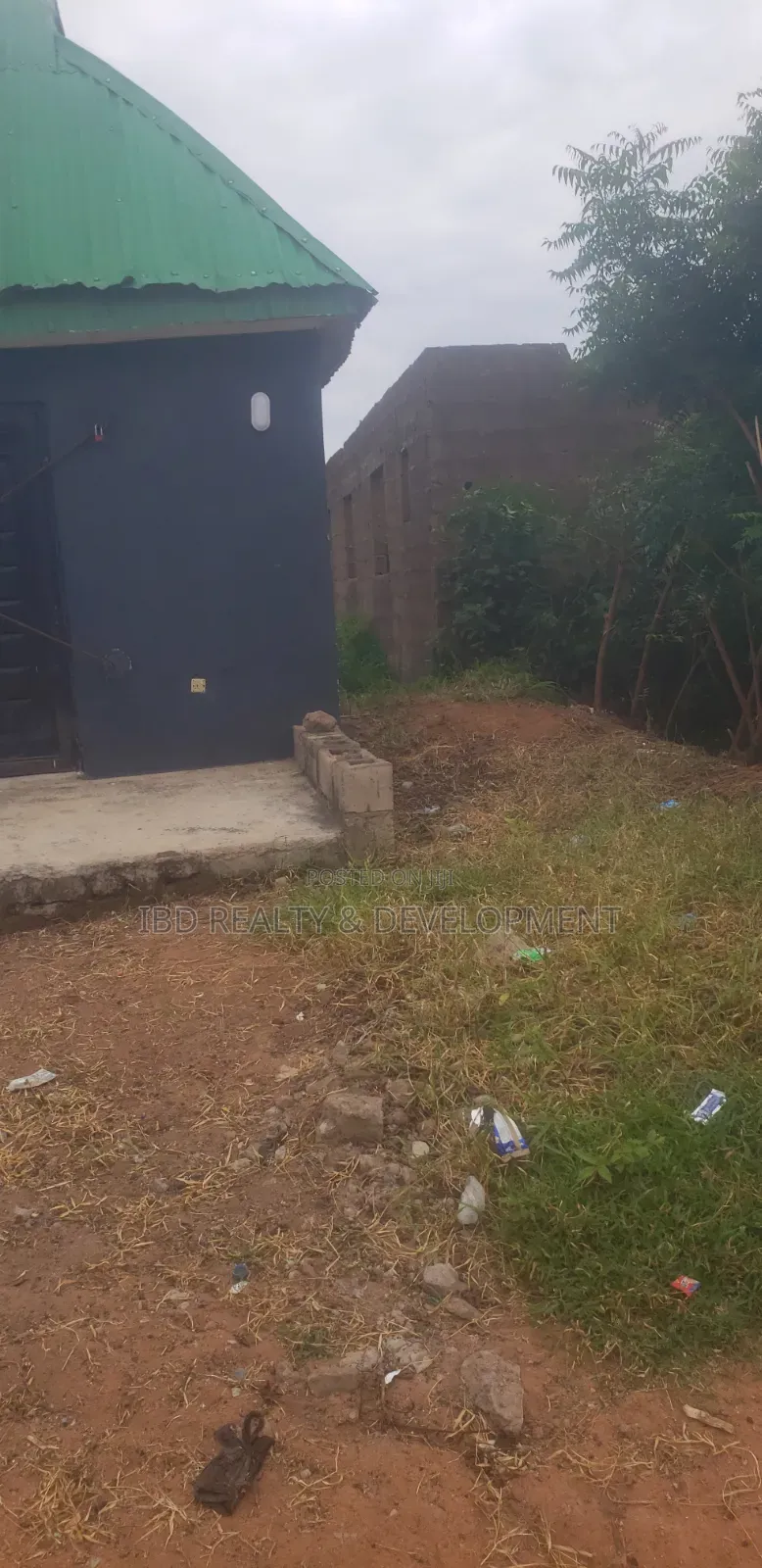 A Standard 10-Room Self-Contained Uncompleted Hostel Seating on 2plot in Moro