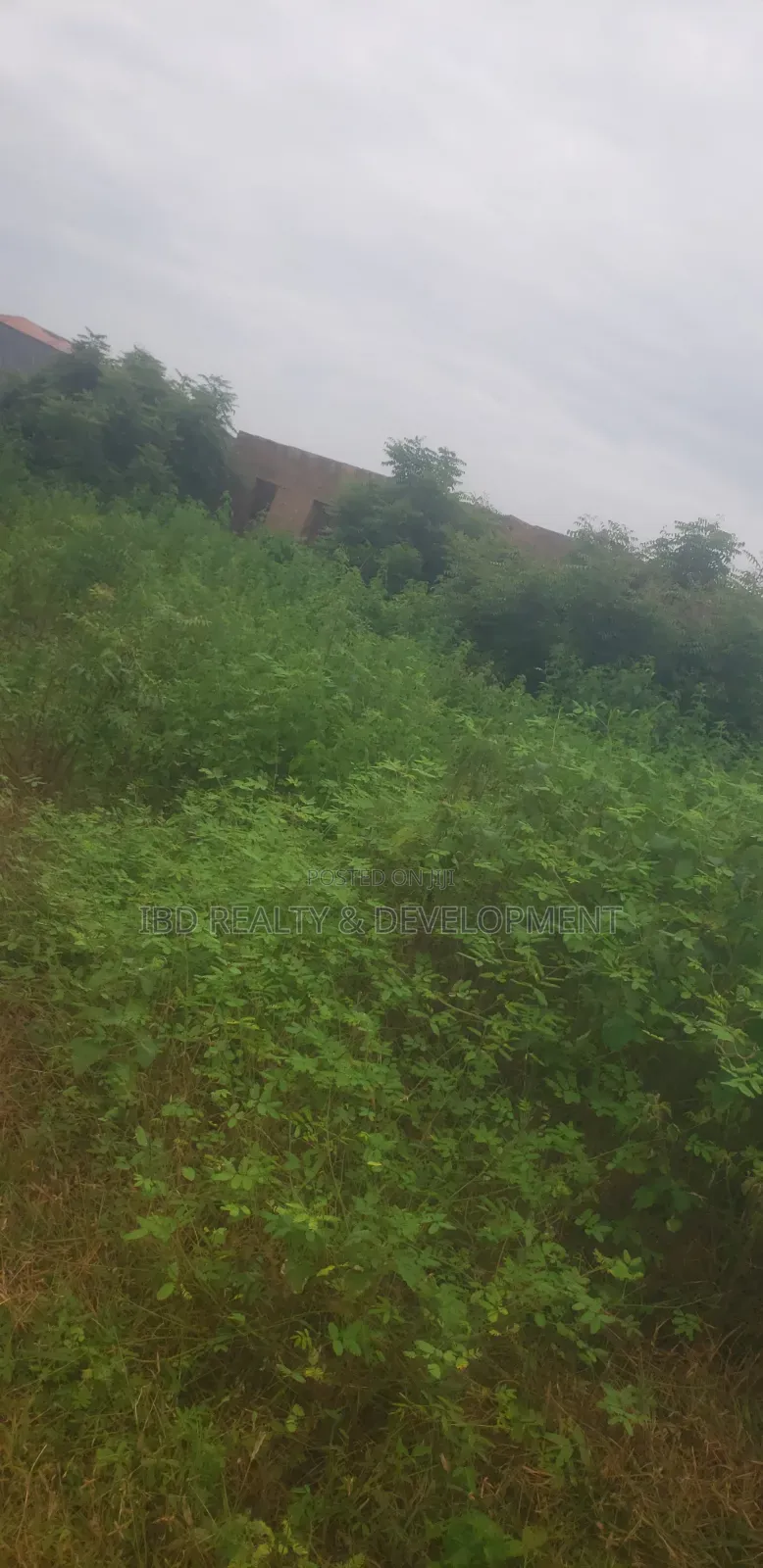 A Standard 10-Room Self-Contained Uncompleted Hostel Seating on 2plot in Moro