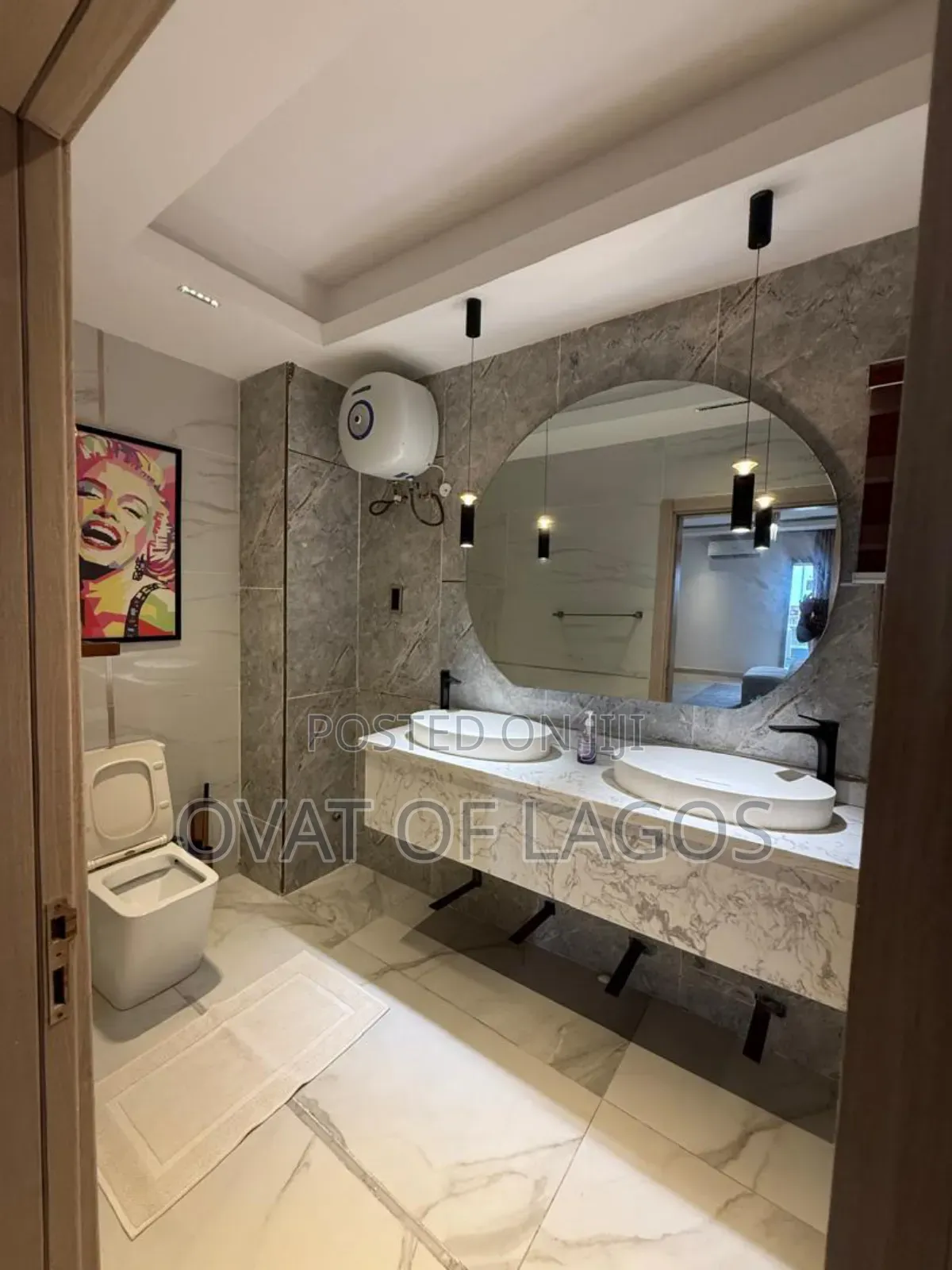 Furnished 3bdrm Duplex in Banana Island for rent in Banana Island