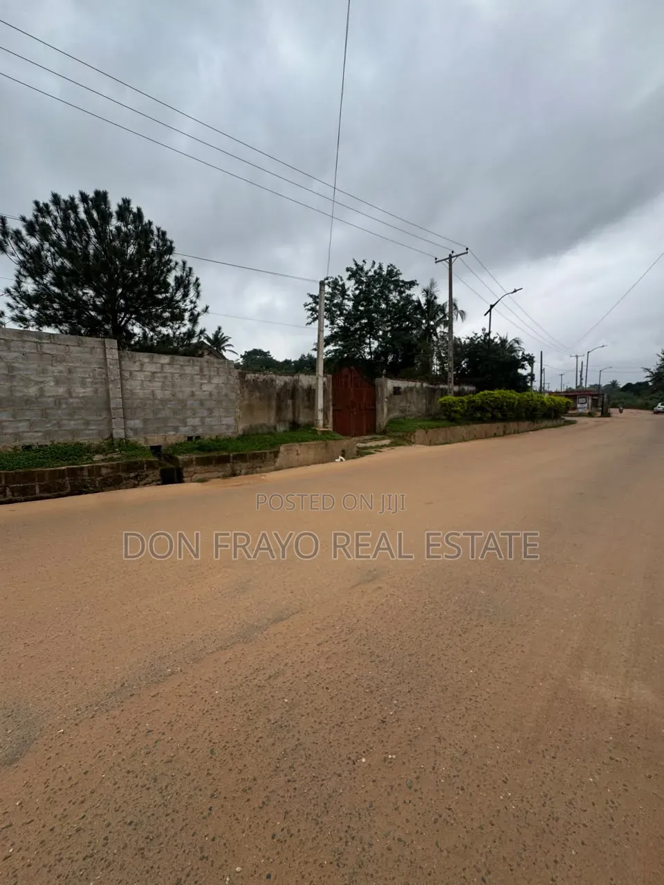 3168 SQM of Coner Piece Land for Sale at Jericho / Idishin Main Road in Jericho