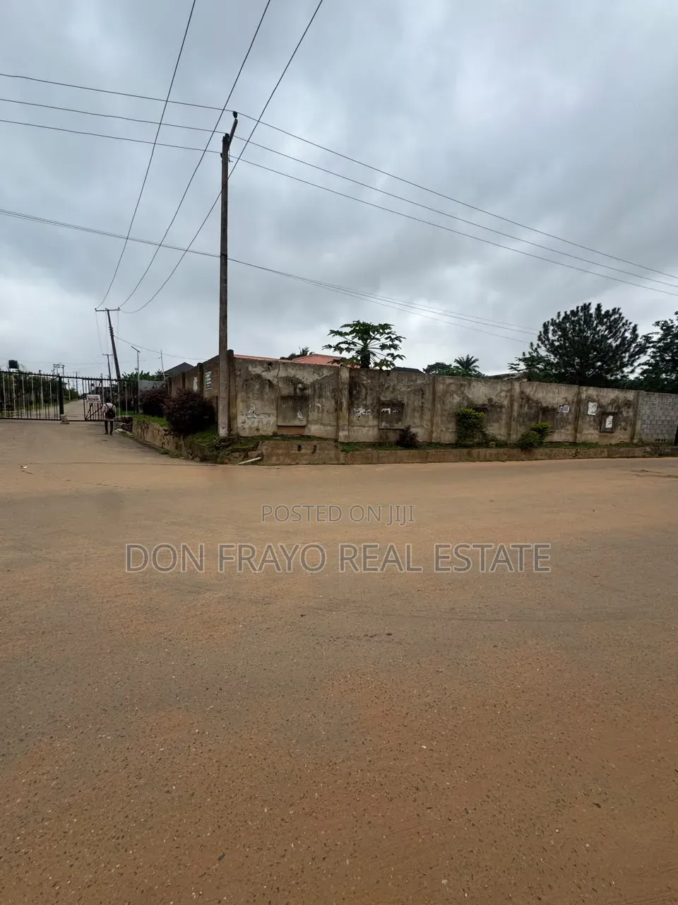 3168 SQM of Coner Piece Land for Sale at Jericho / Idishin Main Road in Jericho