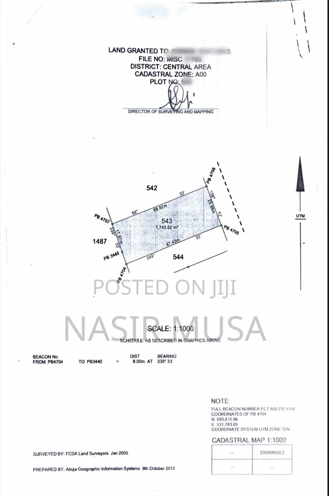 Rare 1,743sqm Prime Mixed-Use Land | Central Area | C of O in Central Business District